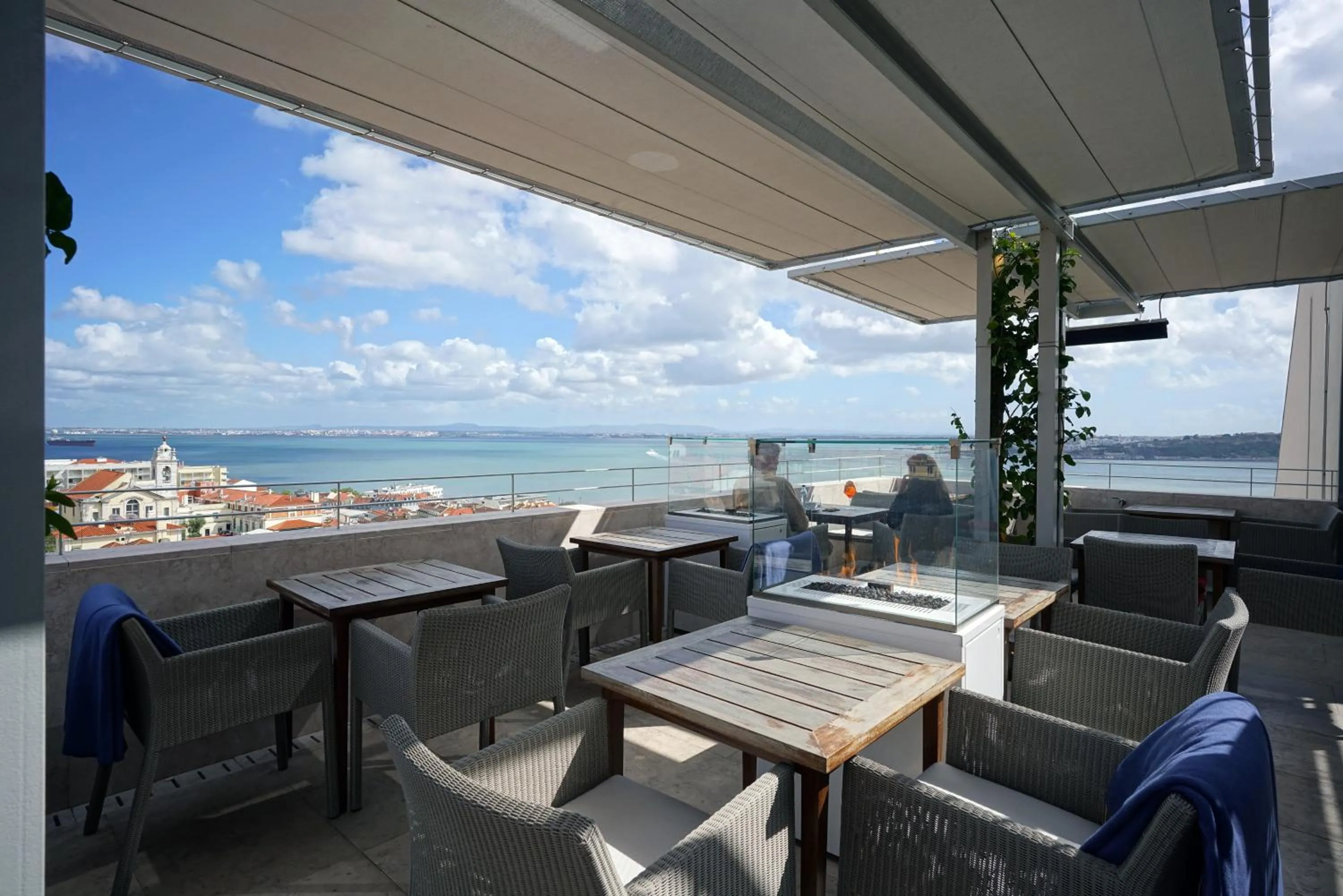 Balcony/Terrace in Verride Palácio Santa Catarina