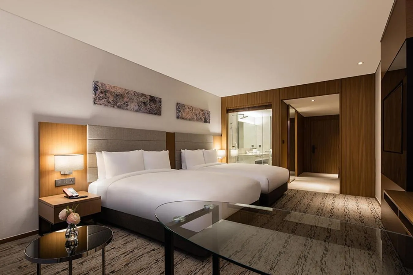 Bed in Ramada by Wyndham Seoul Sindorim