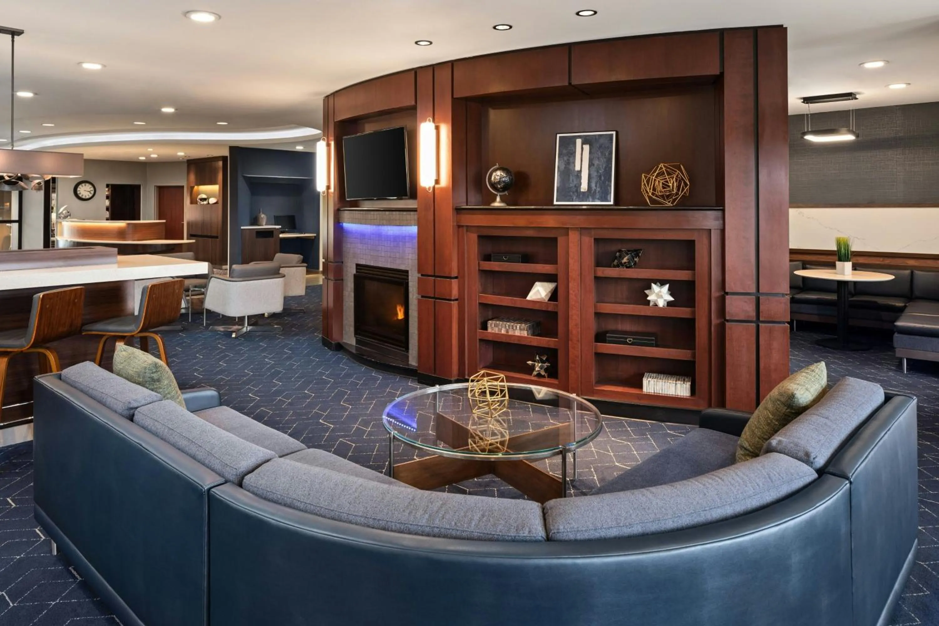 Lobby or reception in Courtyard Minneapolis St. Paul/Roseville