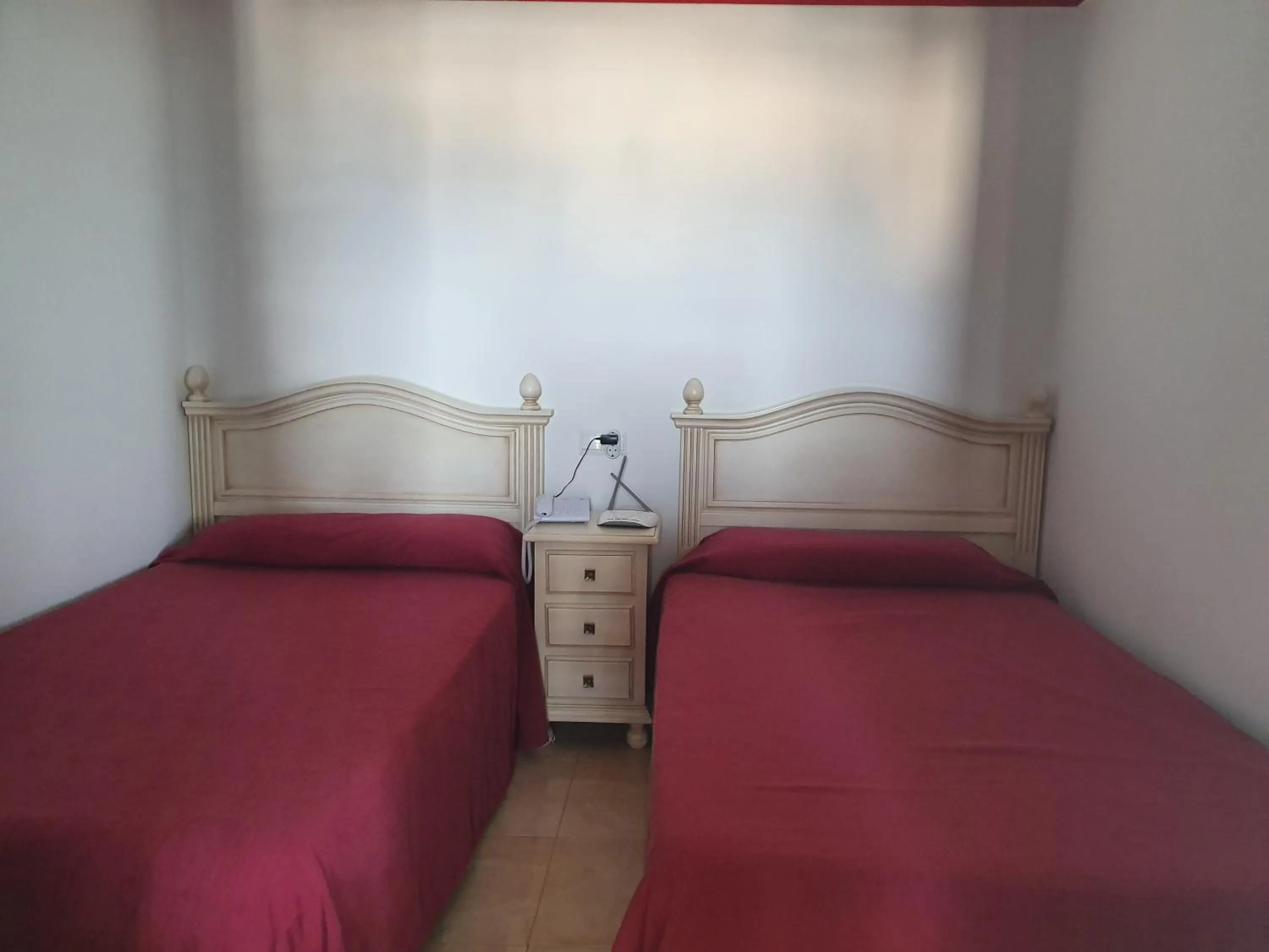 Bed in Apartamentos Mediterraneo