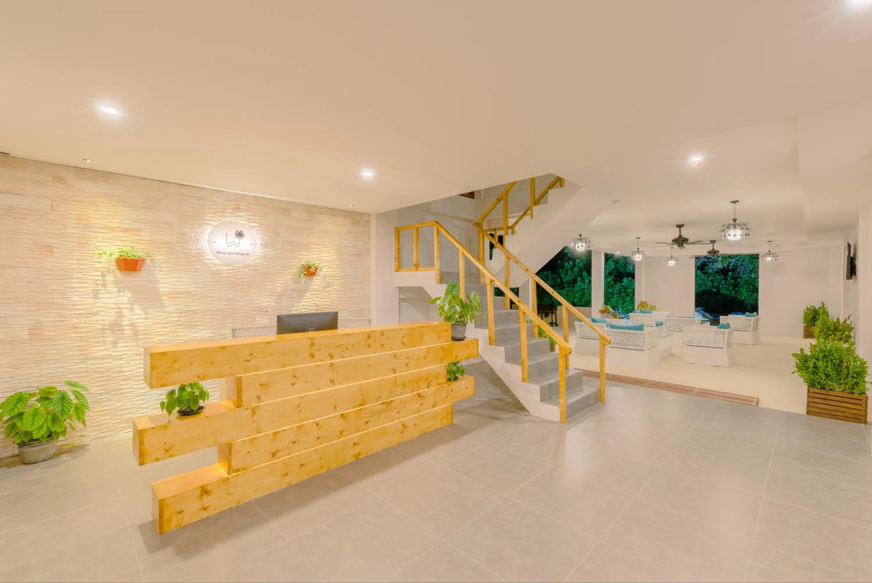 Lobby or reception in White Sand Dhigurah