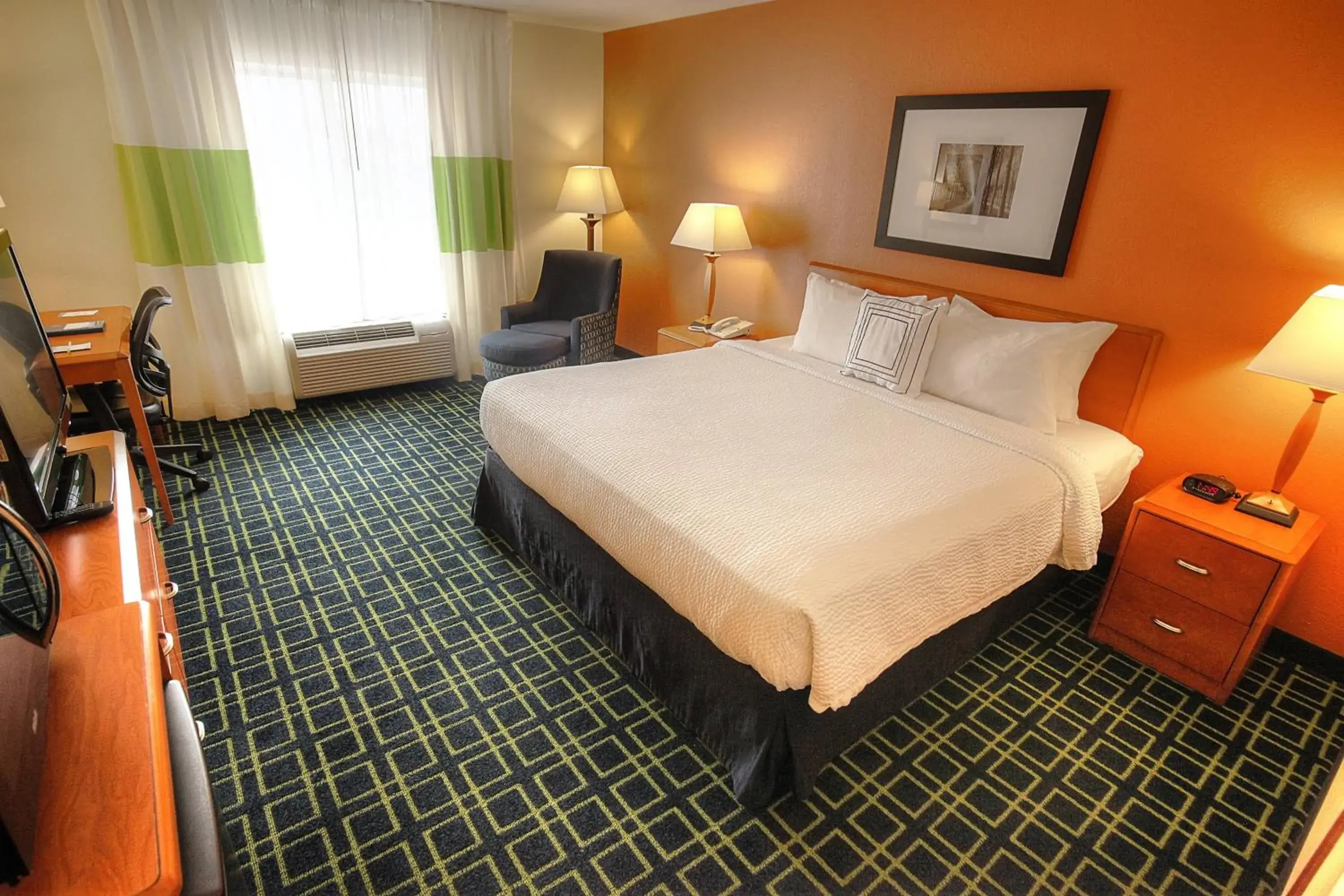 Single King, Guest room, 1 King (Hearing Accessible) in Fairfield Inn & Suites Mount Vernon Rend Lake Single King, Guest room, 1 King (Hearing Accessible) in Fairfield Inn & Suites Mount Vernon Rend Lake
