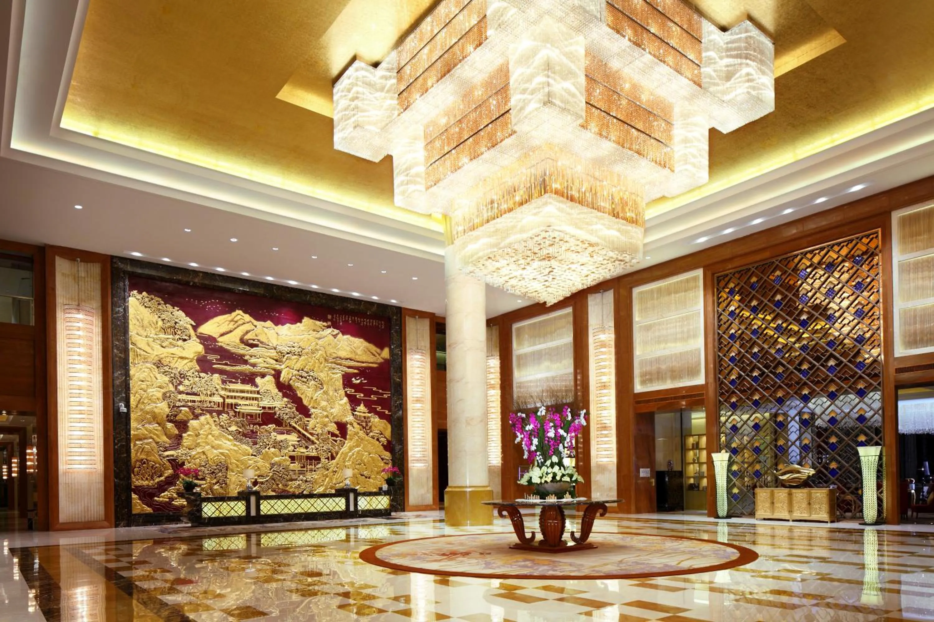 Lobby or reception in Wanda Realm Taizhou