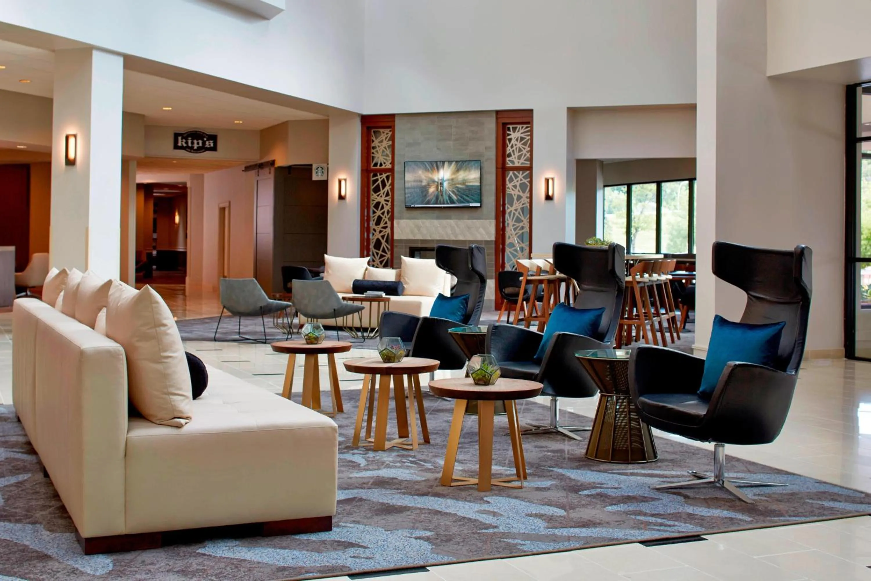 Lobby or reception in Minneapolis Marriott West