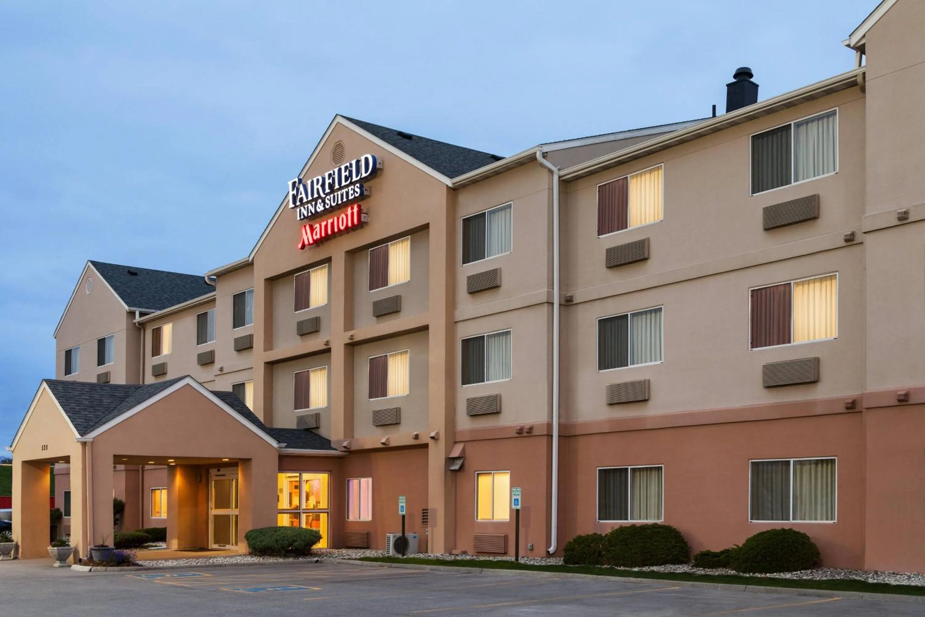 Property building in Fairfield Inn & Suites Omaha East/Council Bluffs, IA