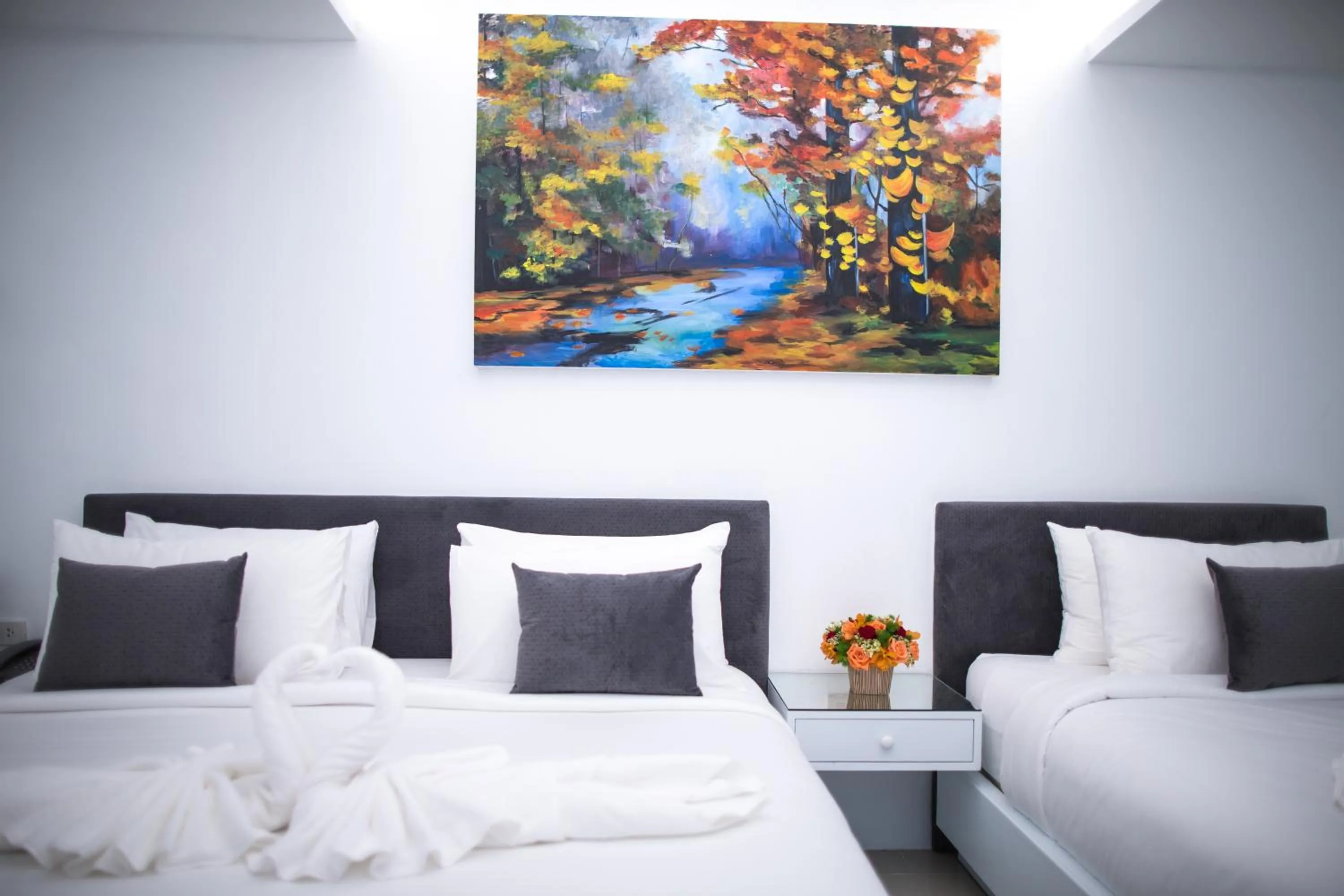 Bed in Chiangmai Midpoint Activity Hostel