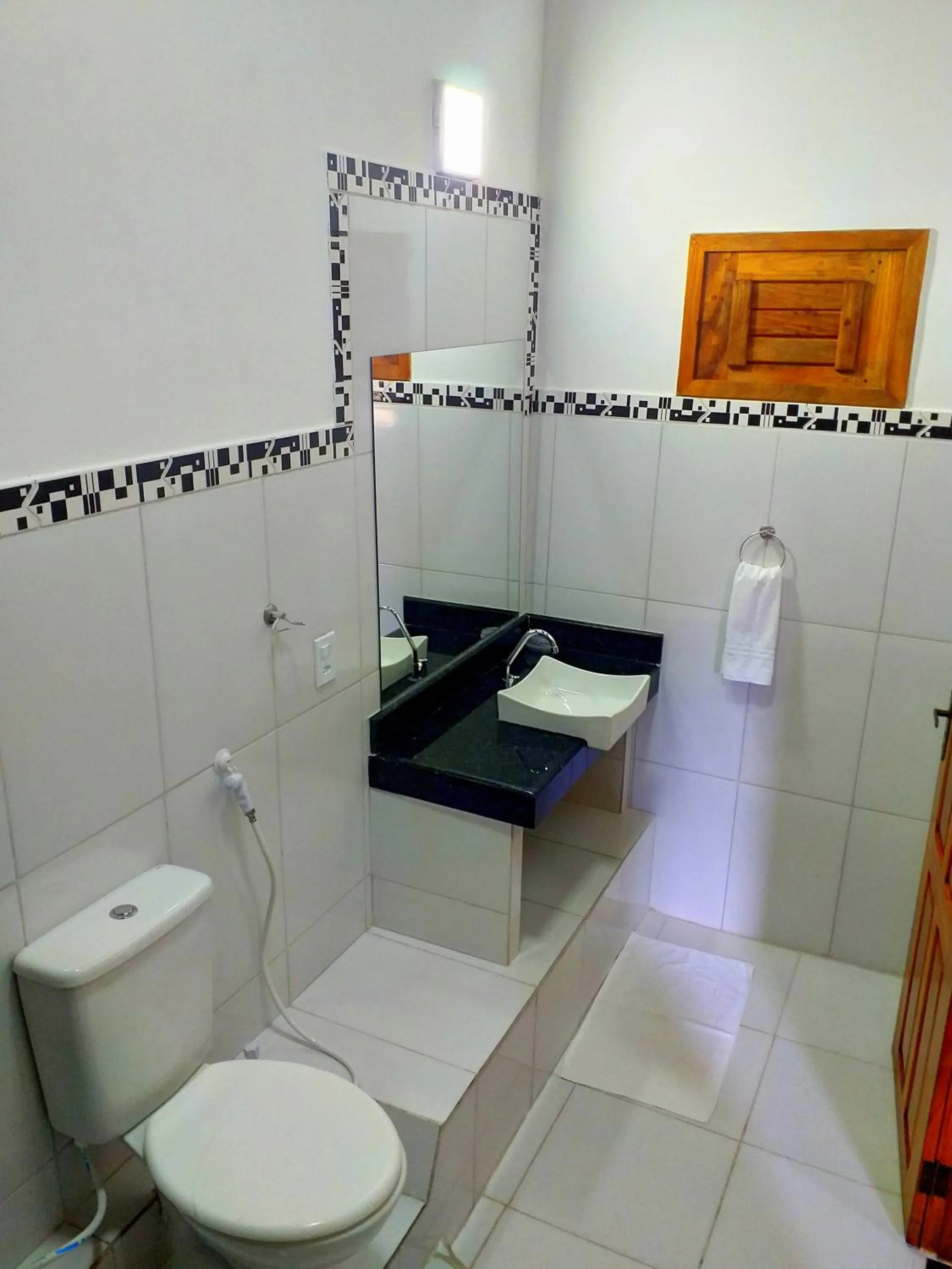 Shower in Pousada Sahara