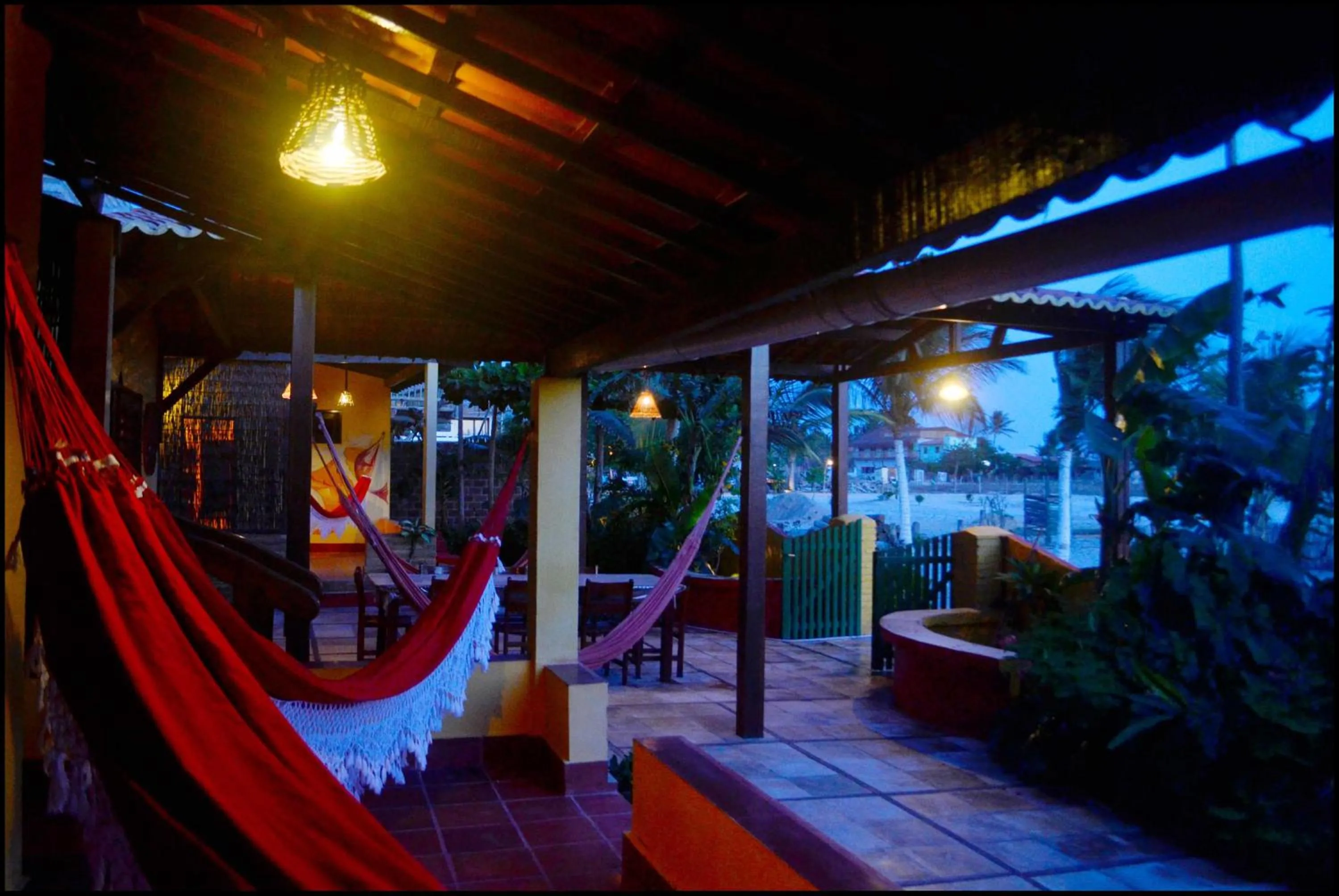 Patio in Pousada Sahara