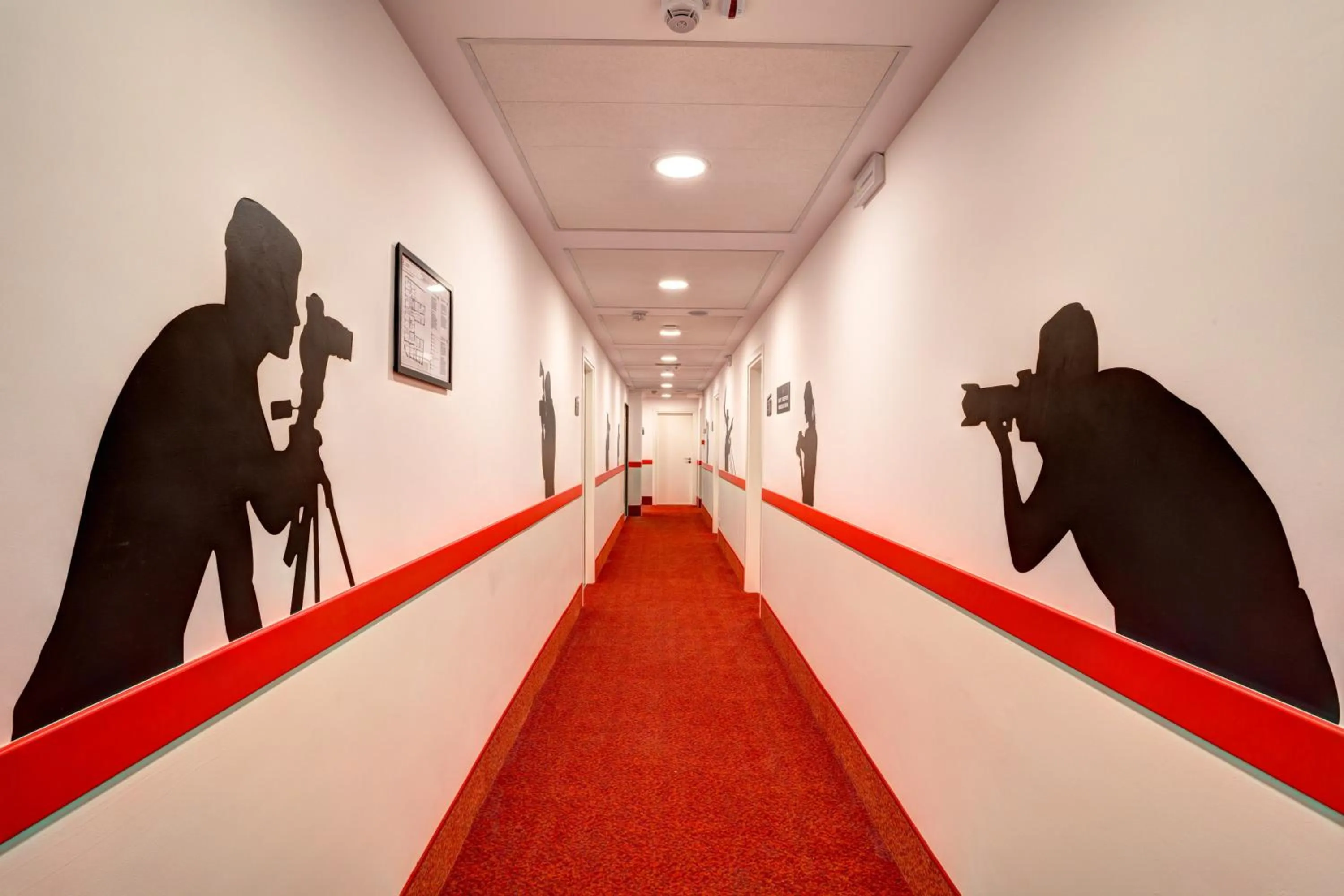 Floor plan in MEININGER Roma Termini