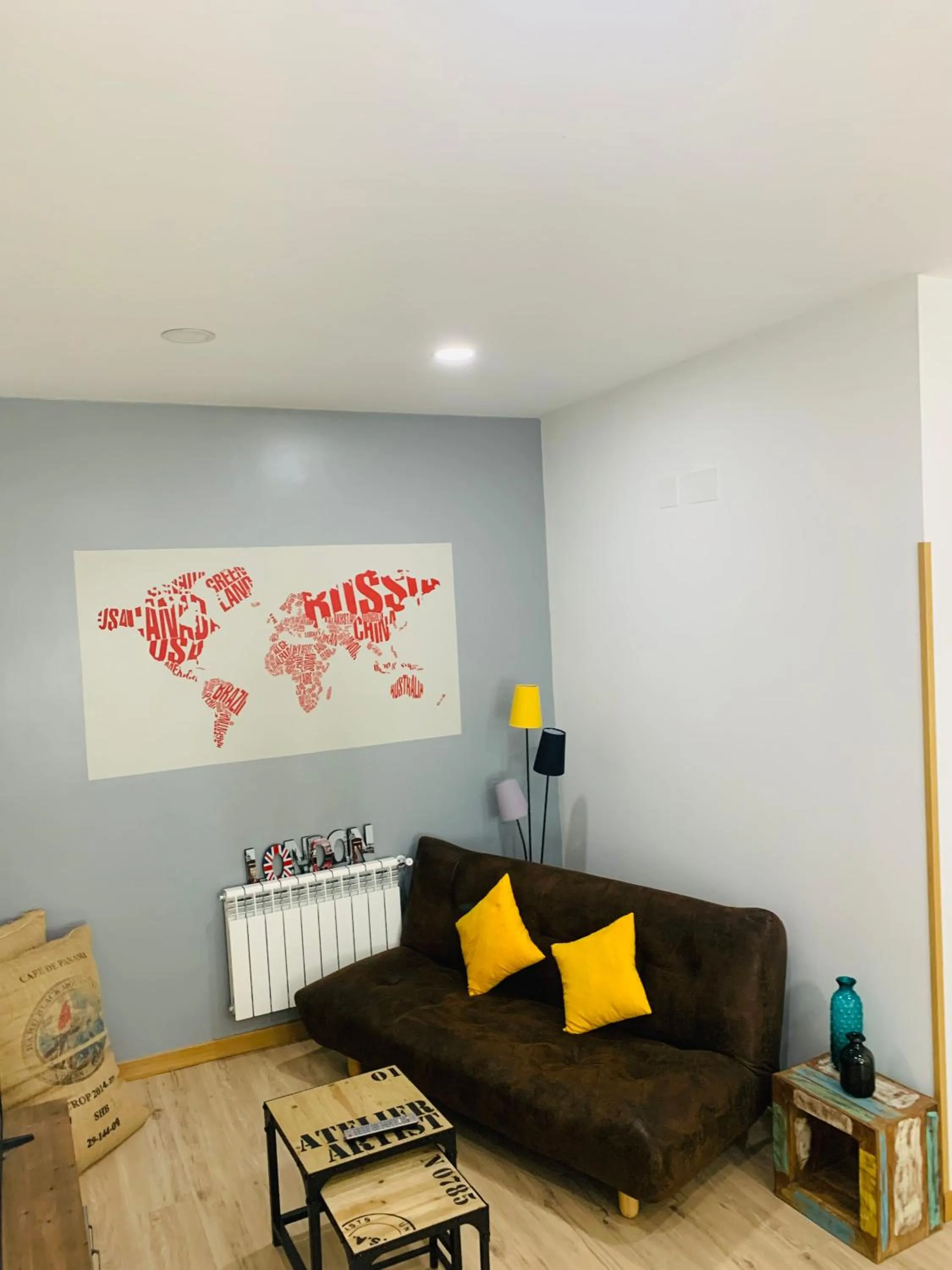 Living room in Puerto De la Cruz