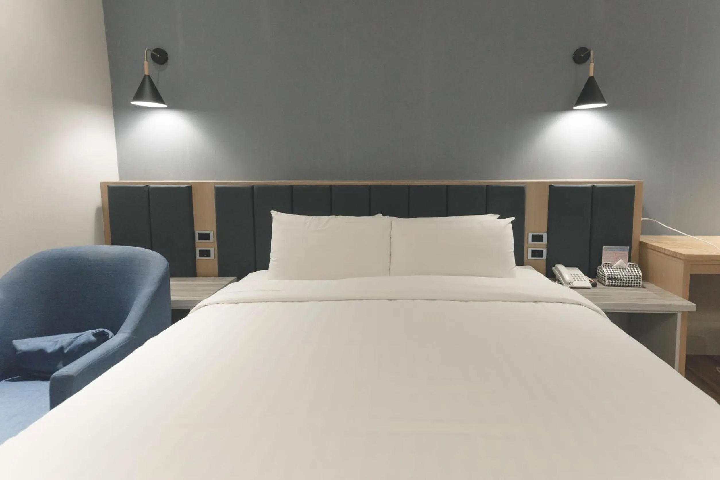 Bed in Sunshine Palm B&B