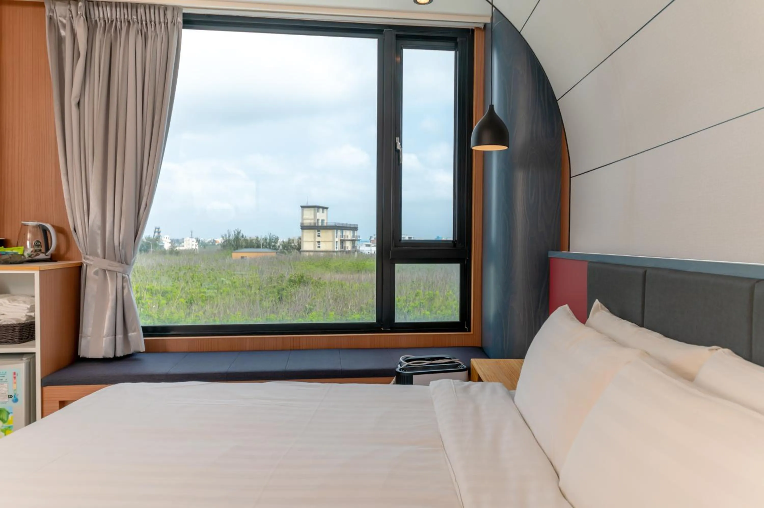 Bed in Sunshine Palm B&B