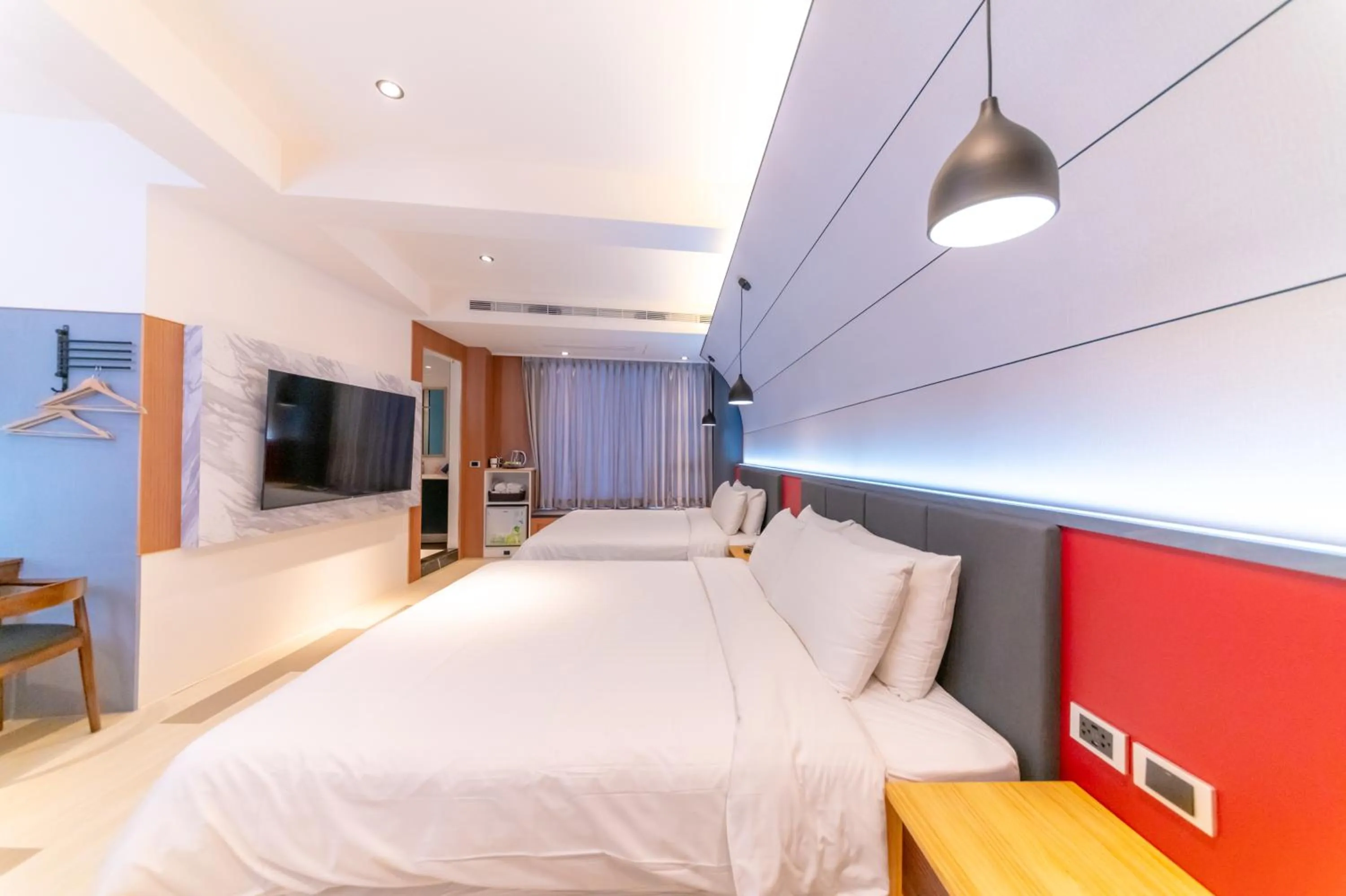 Bed in Sunshine Palm B&B