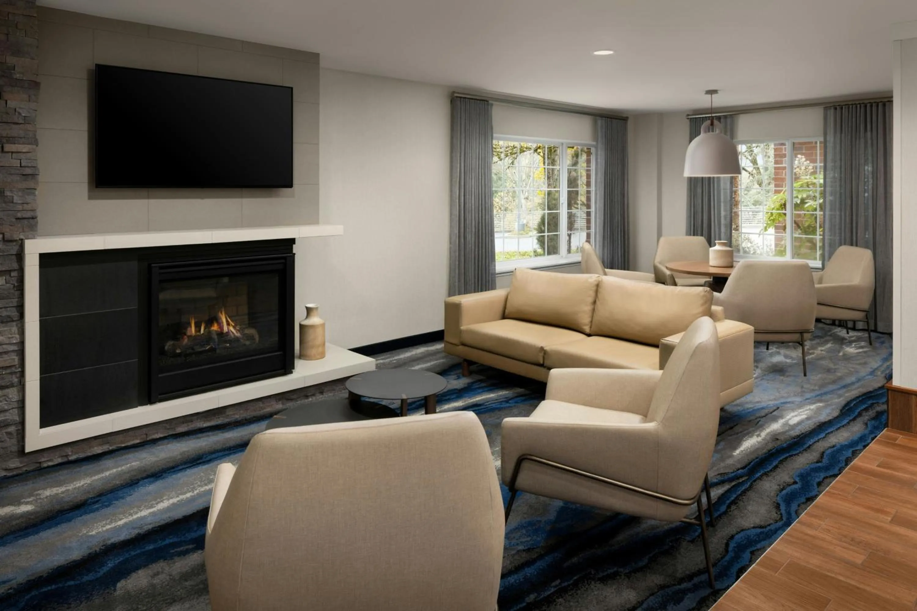 Lobby or reception in Fairfield Inn & Suites Portland South/Lake Oswego