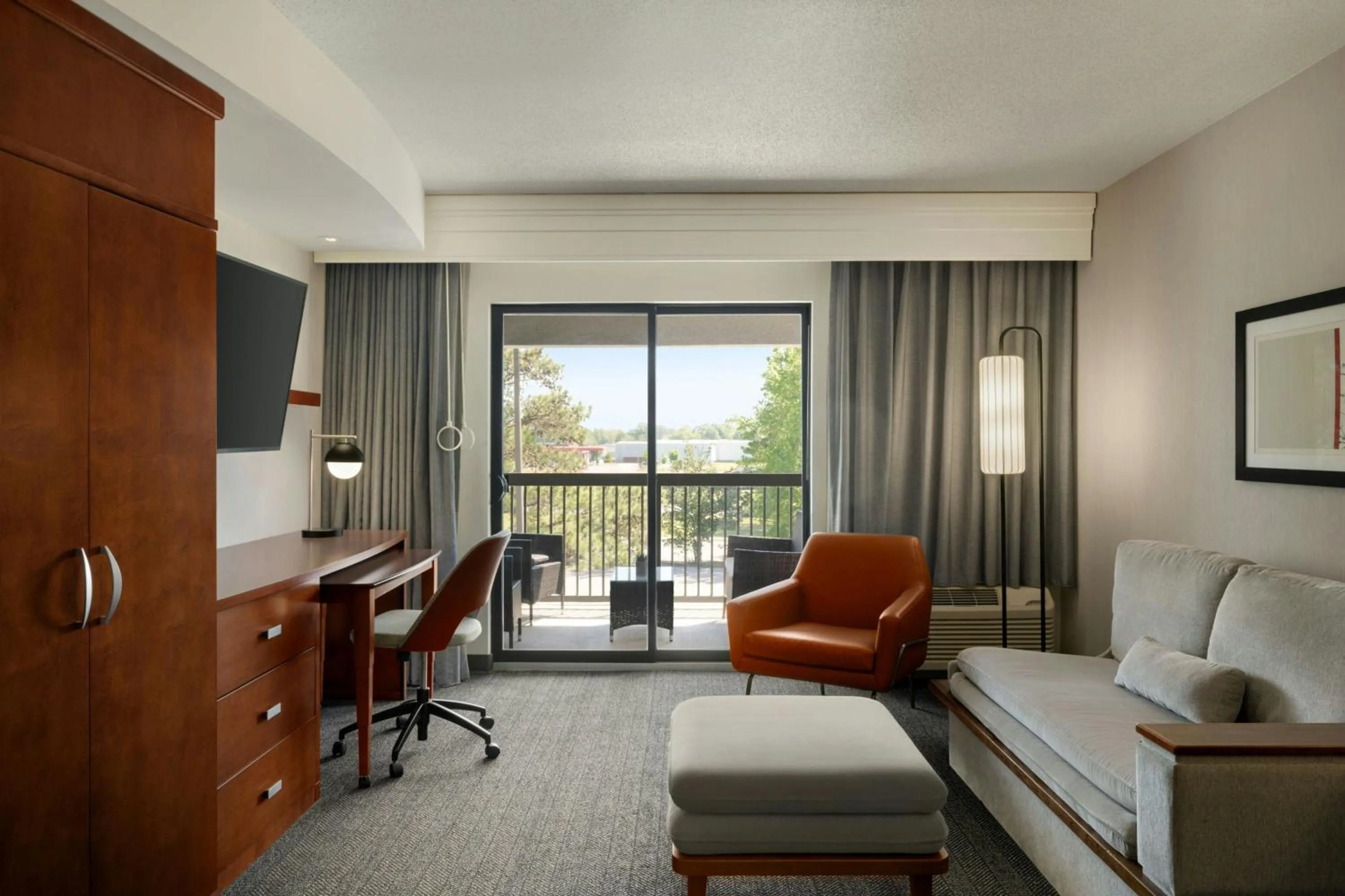 Living room in Courtyard Greenville