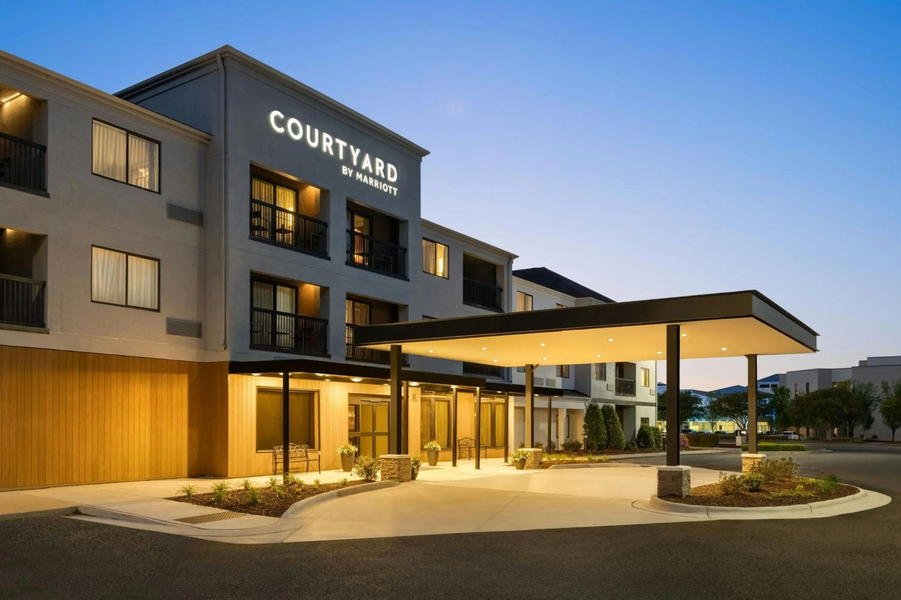 View (from property/room) in Courtyard Greenville