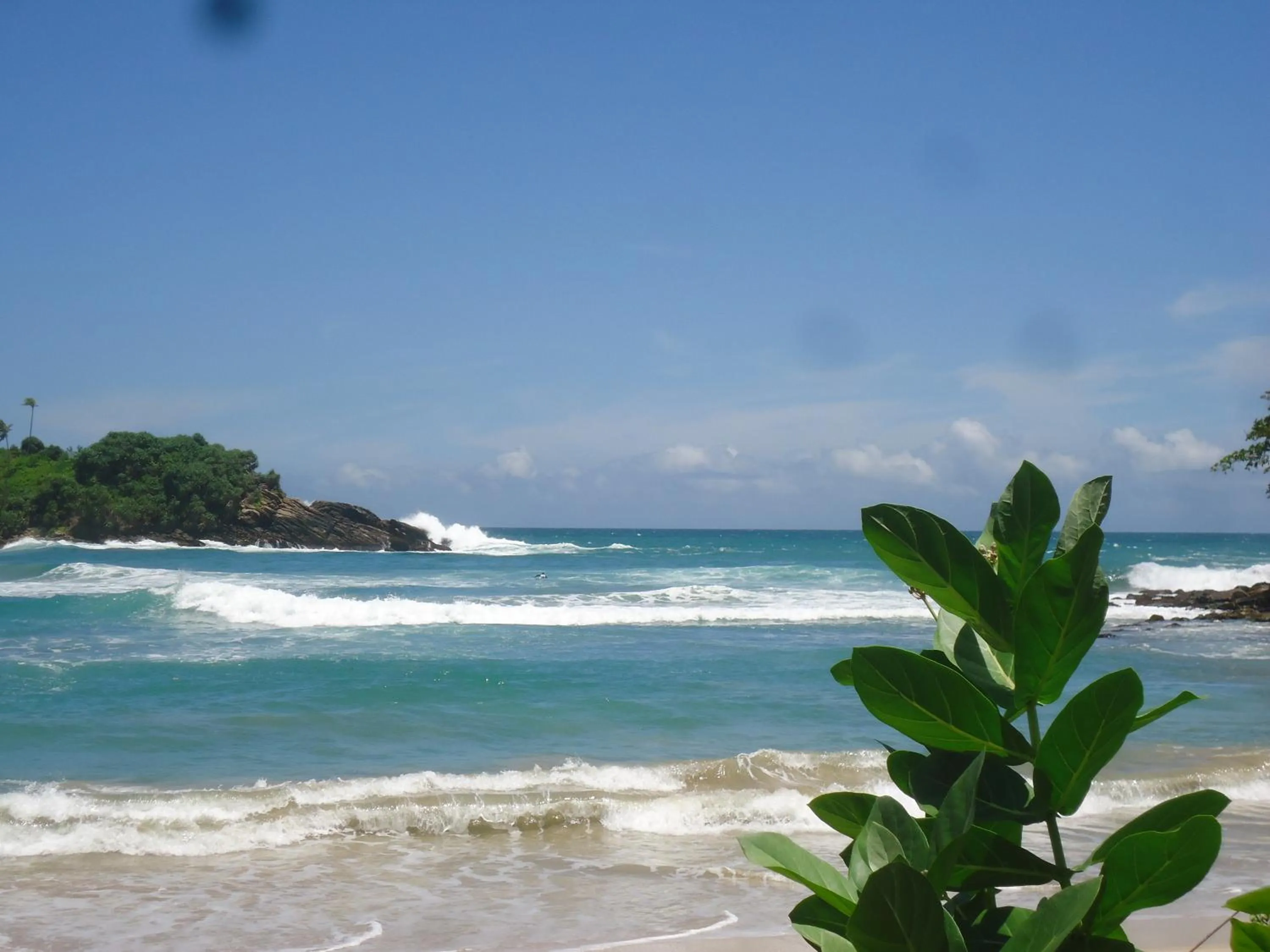 Beach in Sea Port Hiriketiya