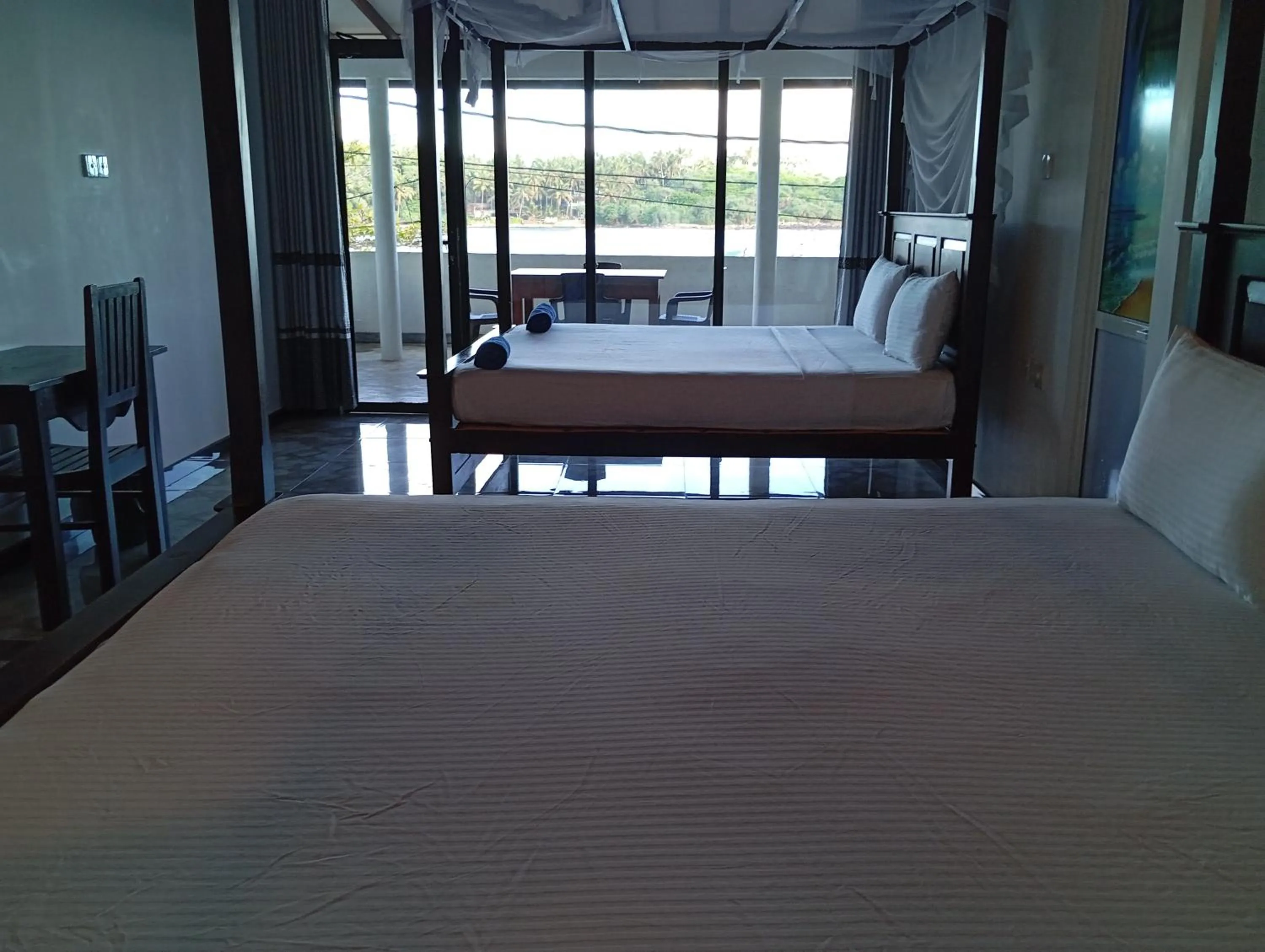 Bed in Sea Port Hiriketiya