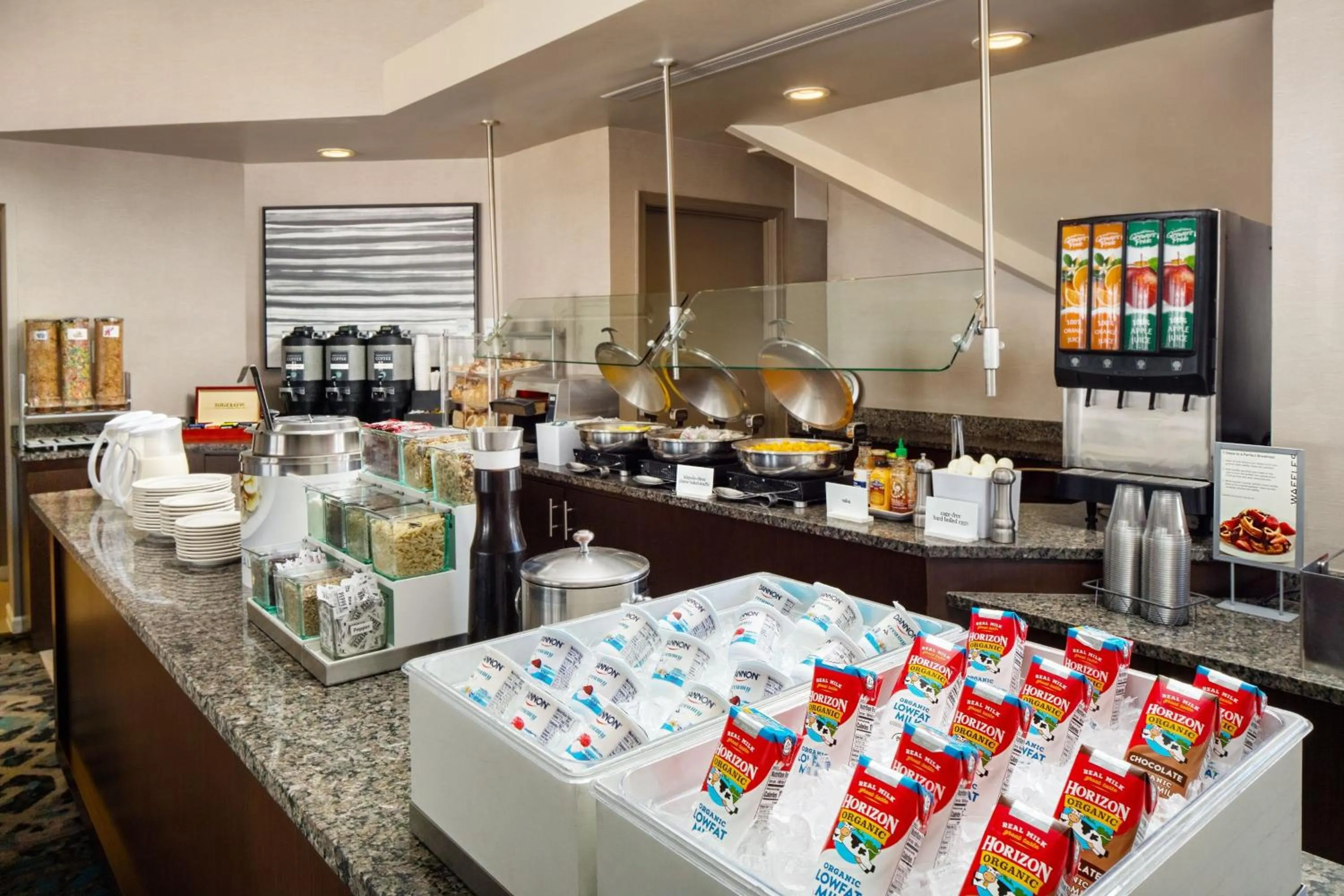 Breakfast in Residence Inn Cherry Hill Philadelphia