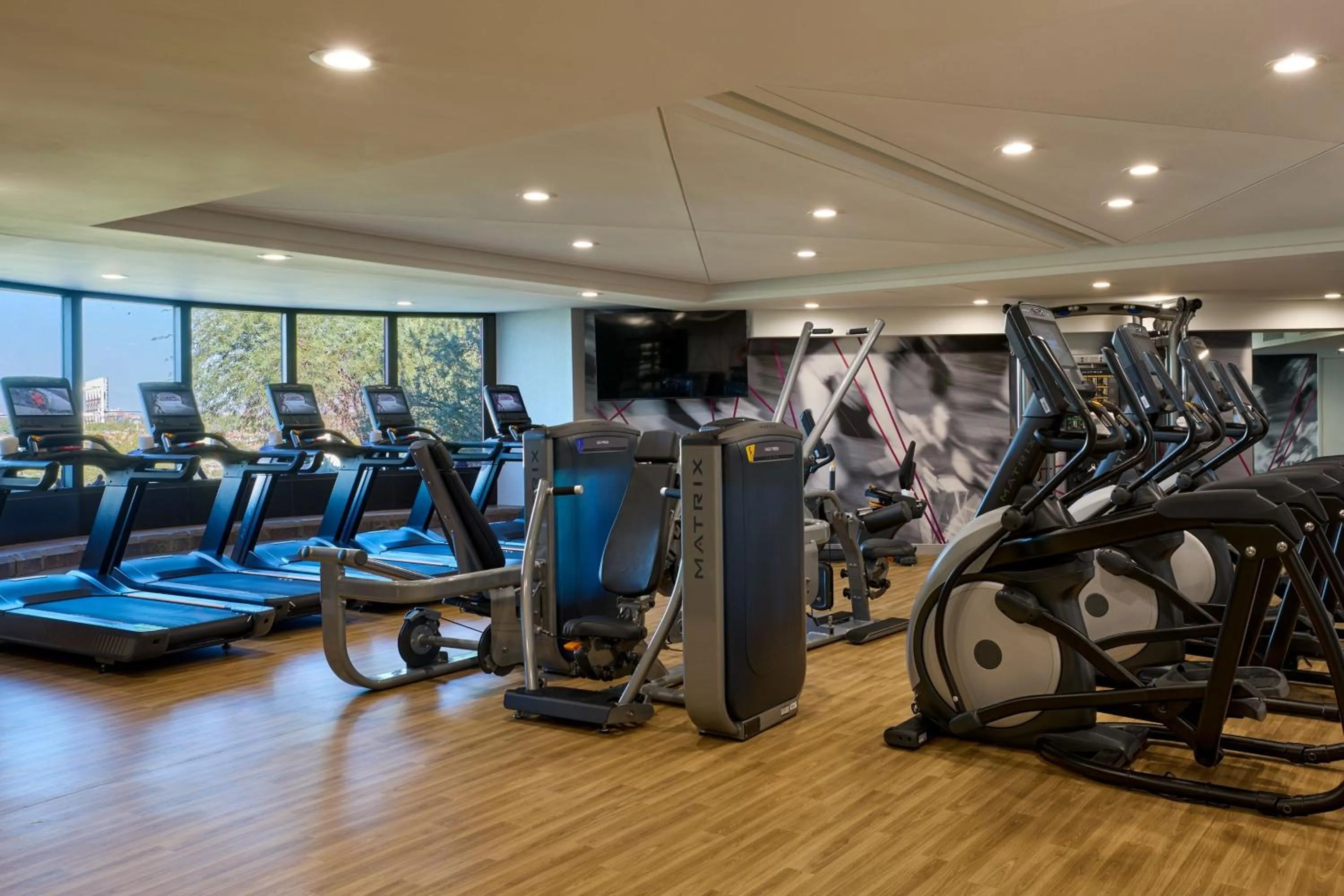 Fitness centre/facilities in Phoenix Marriott Resort Tempe at The Buttes