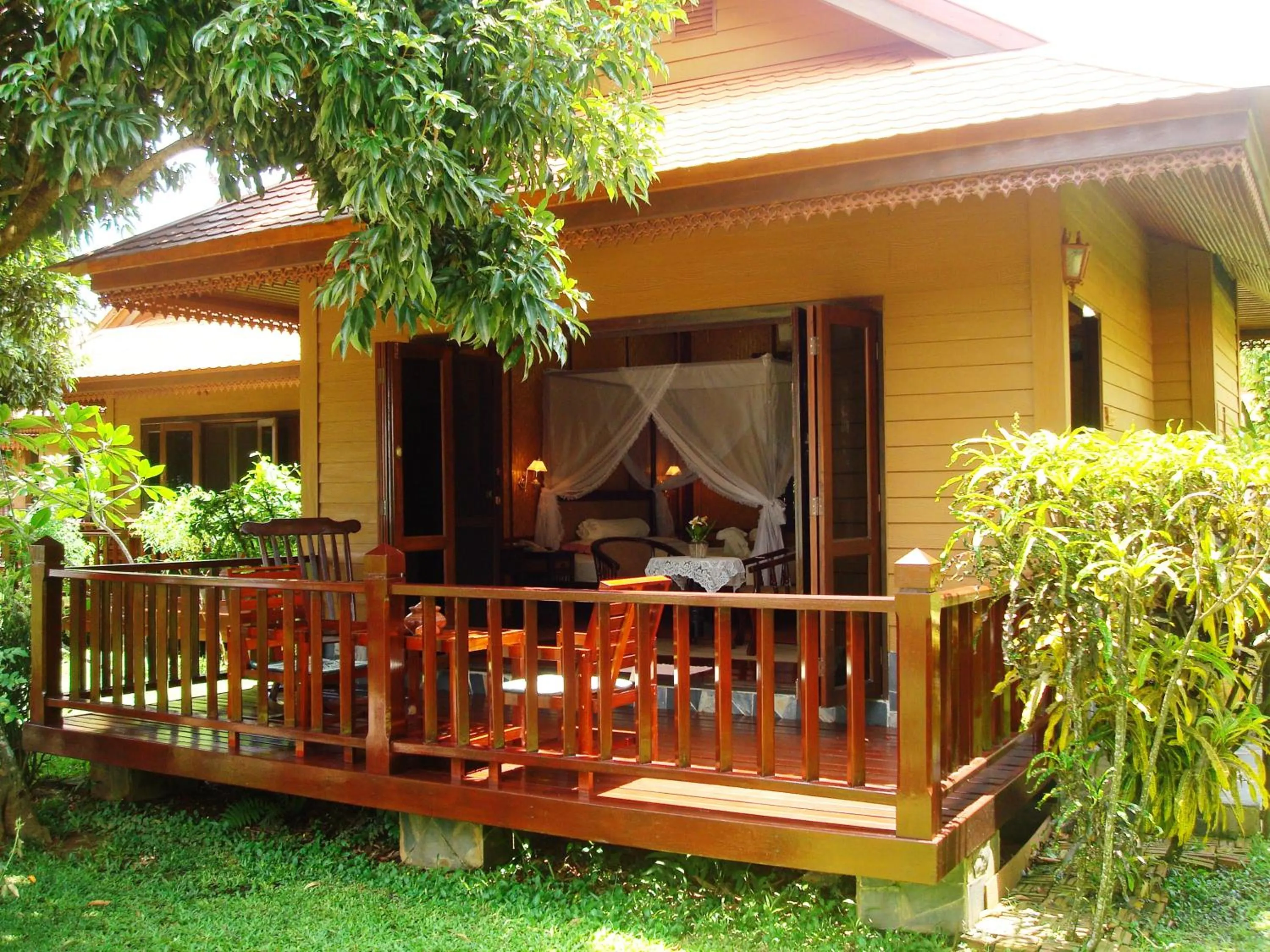 Lake view in Viang Yonok Hotel, Restaurant, Sports Club