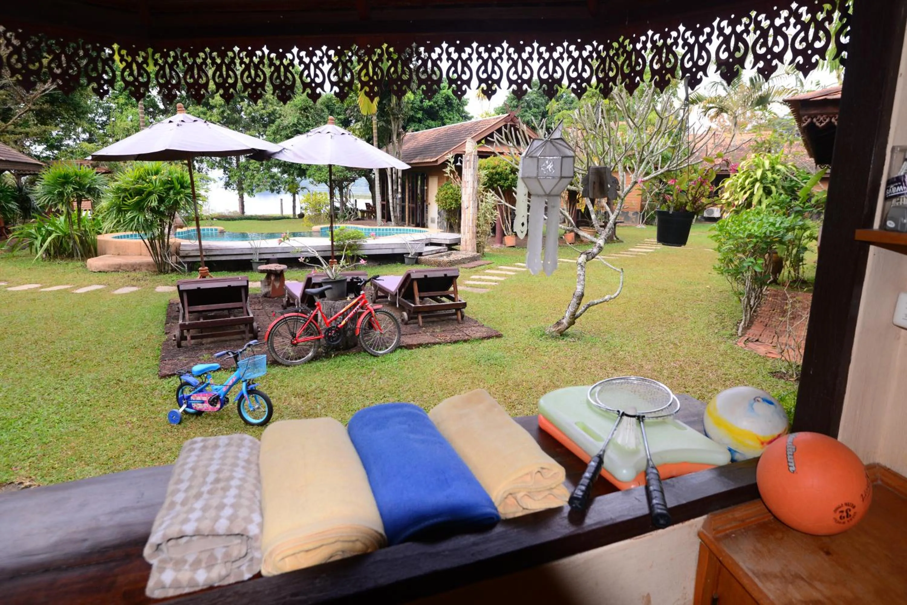 Fitness centre/facilities in Viang Yonok Hotel, Restaurant, Sports Club