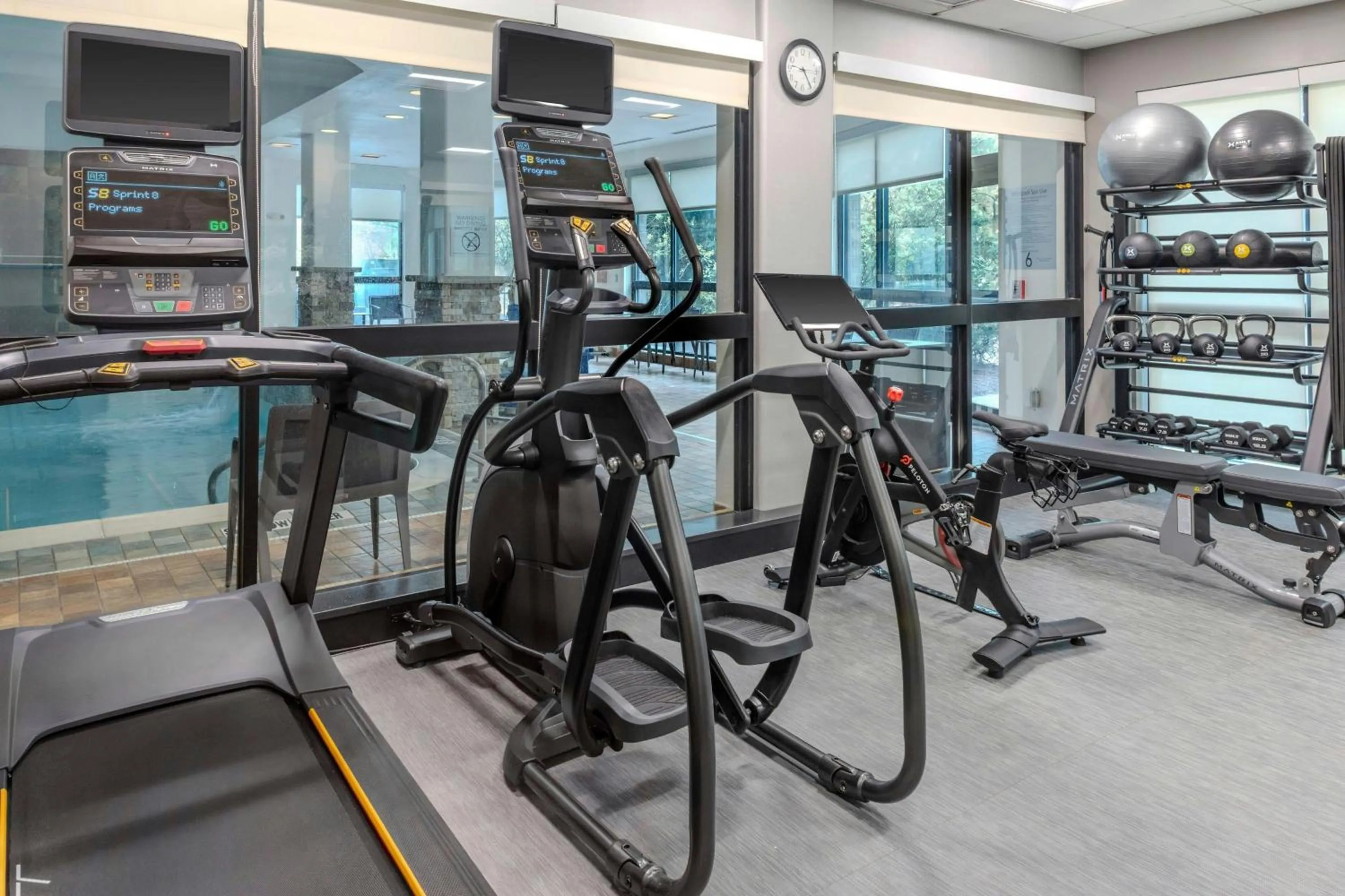 Fitness centre/facilities in Courtyard Pittsburgh Greensburg