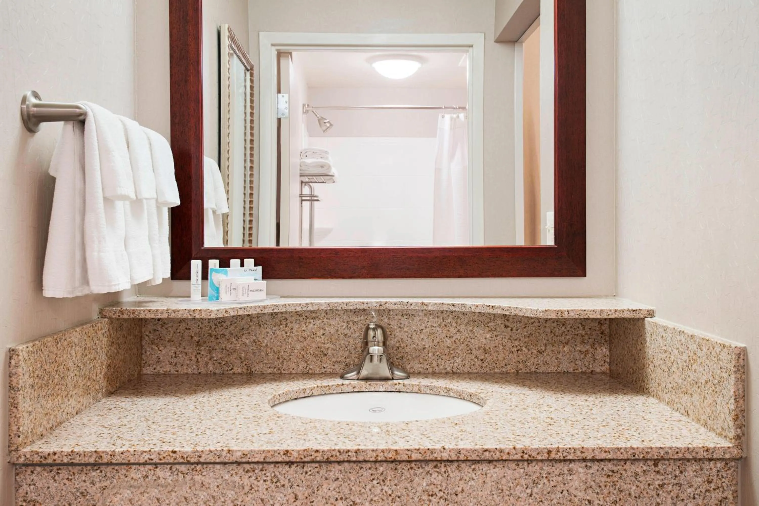 Bathroom in SpringHill Suites by Marriott Wheeling Triadelphia Area