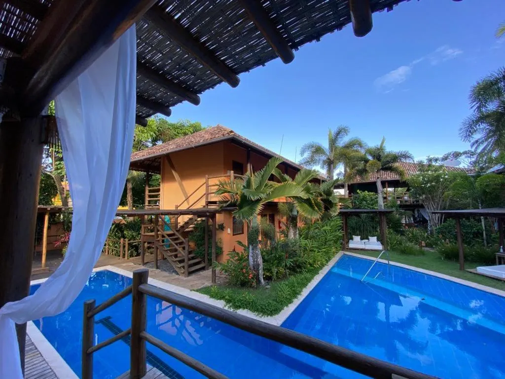 Swimming pool in Pousada Vila do Dengo