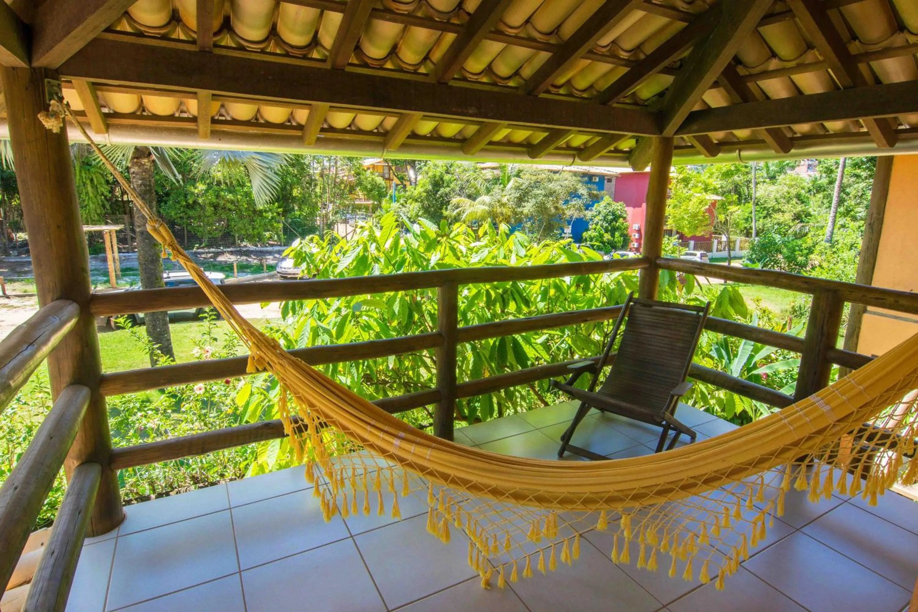 Balcony/Terrace in Pousada Vila do Dengo