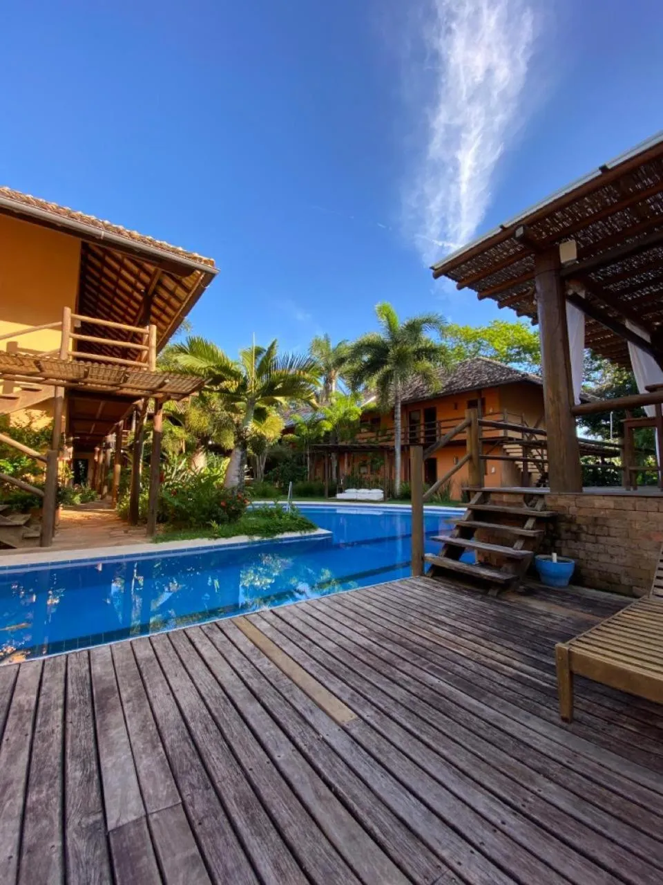 Swimming pool in Pousada Vila do Dengo