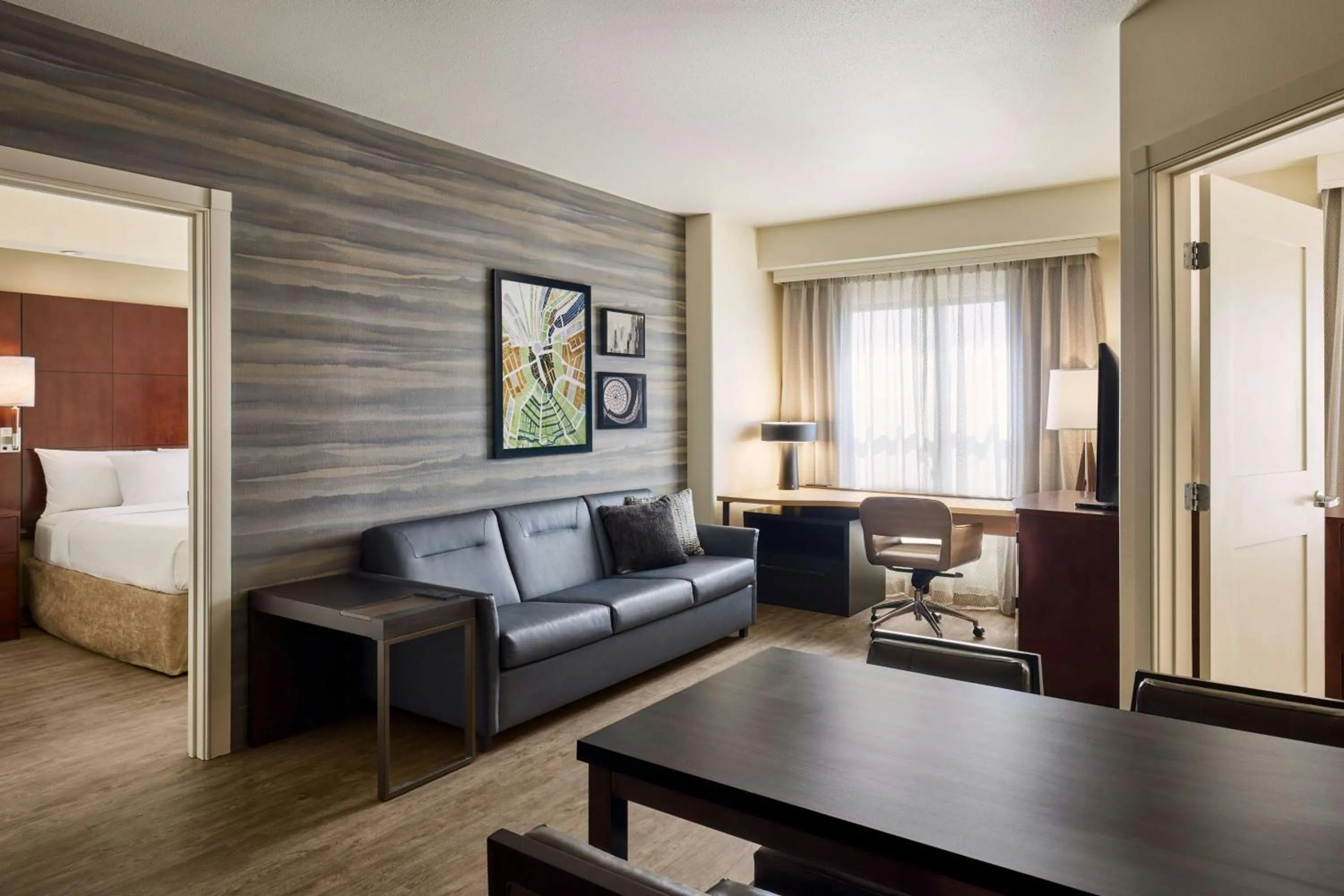 Living room, Bed in Residence Inn Prescott