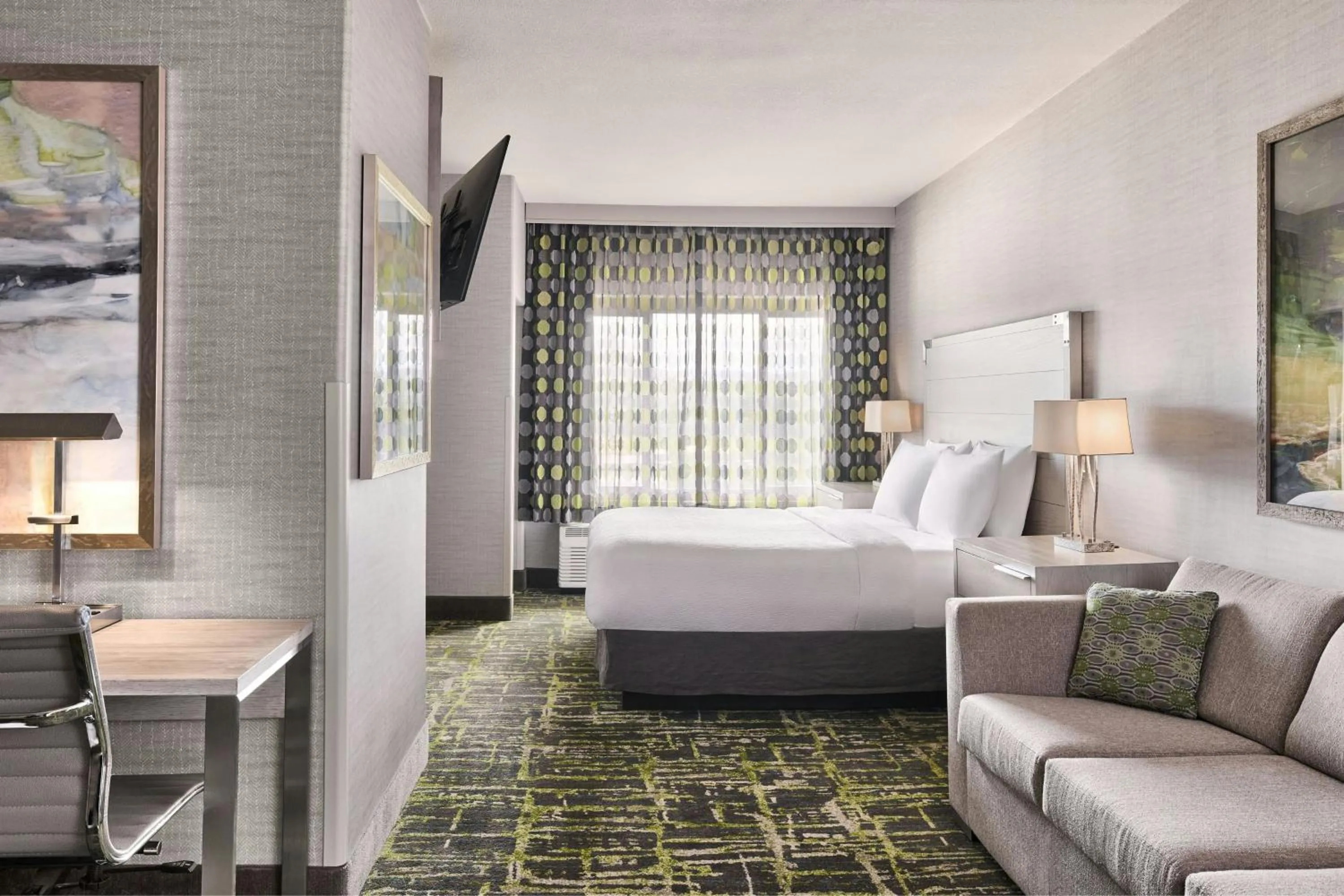 Photo of the whole room, Bed in SpringHill Suites Prescott