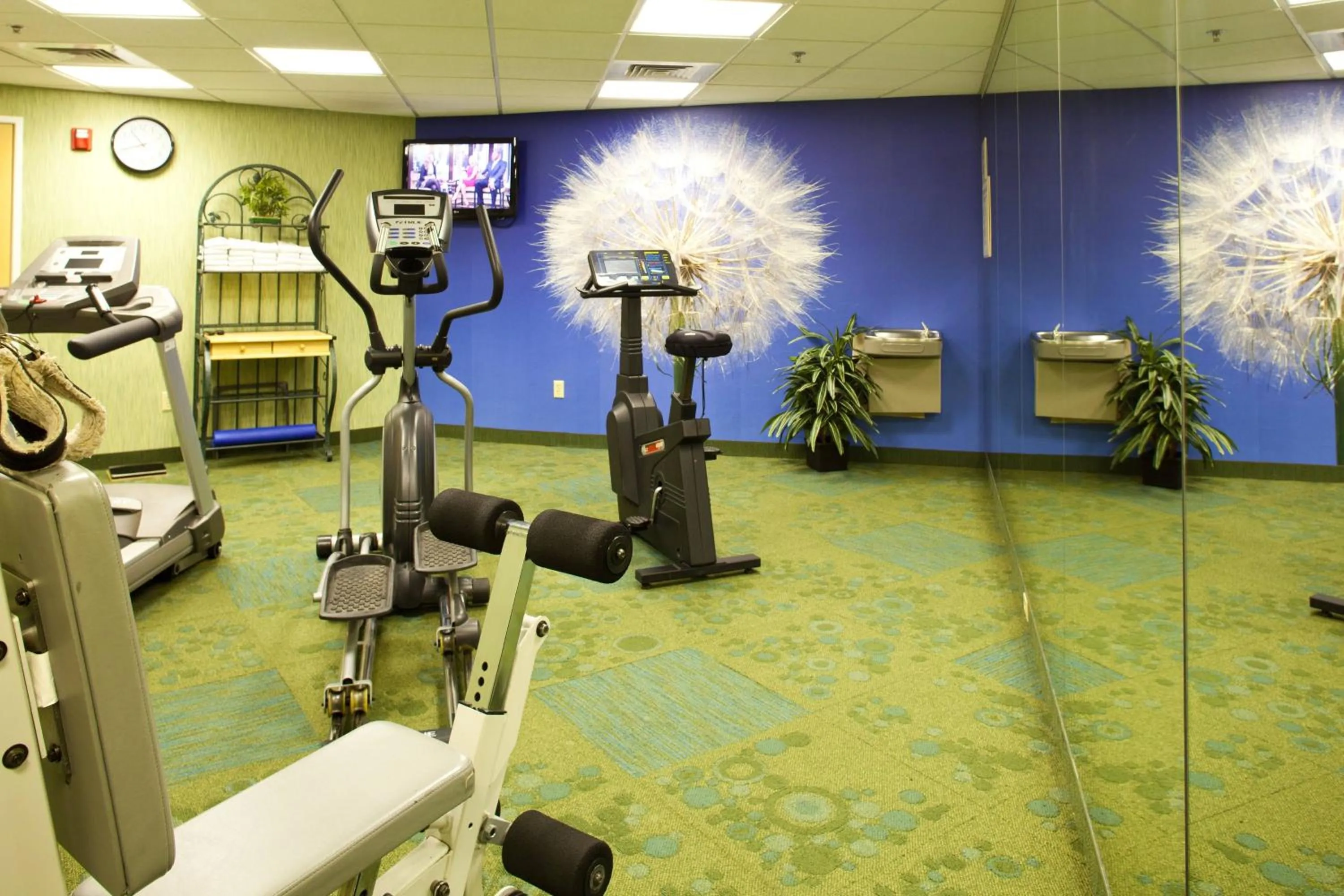 Fitness centre/facilities in SpringHill Suites Prescott