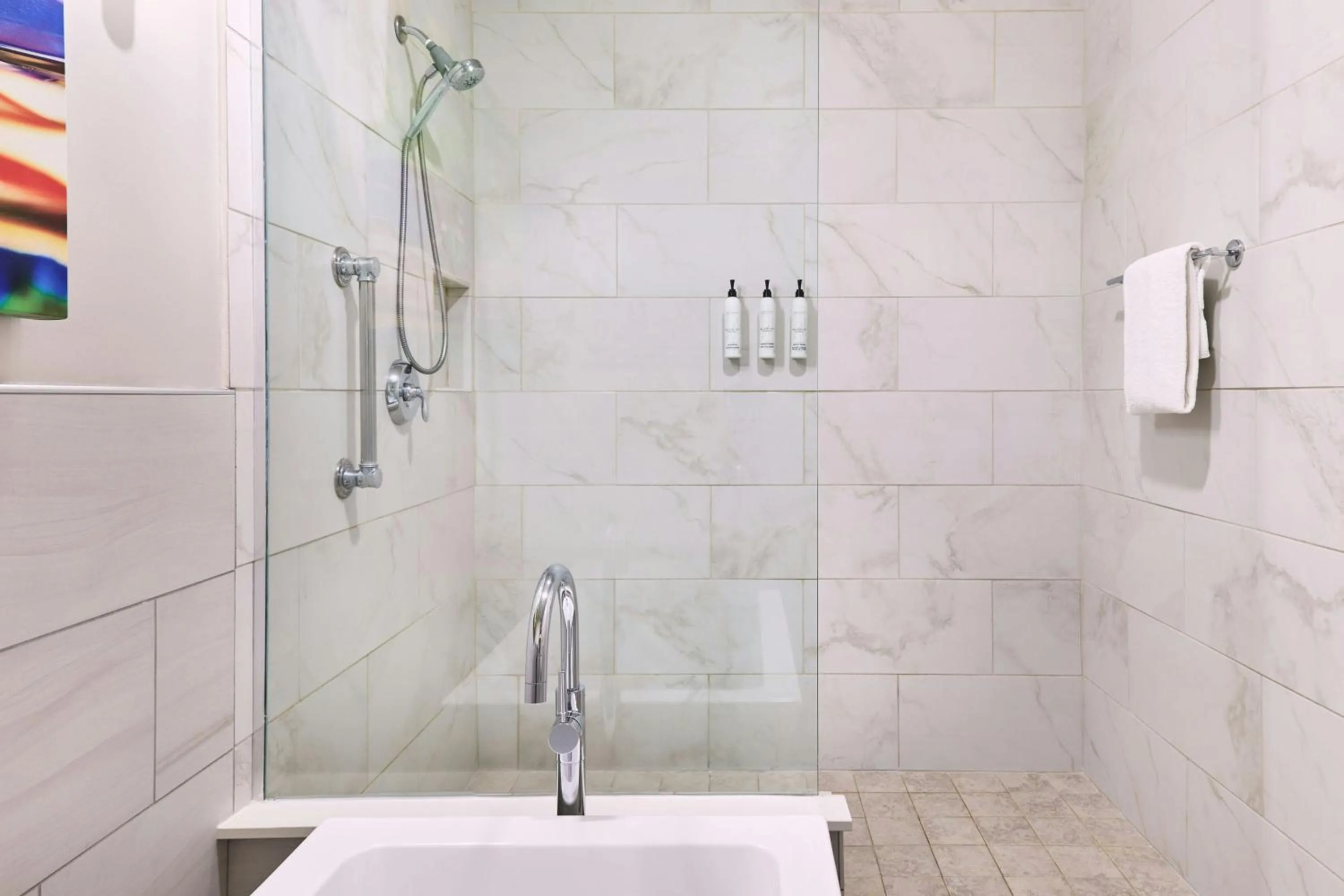 Bathroom in SpringHill Suites Prescott