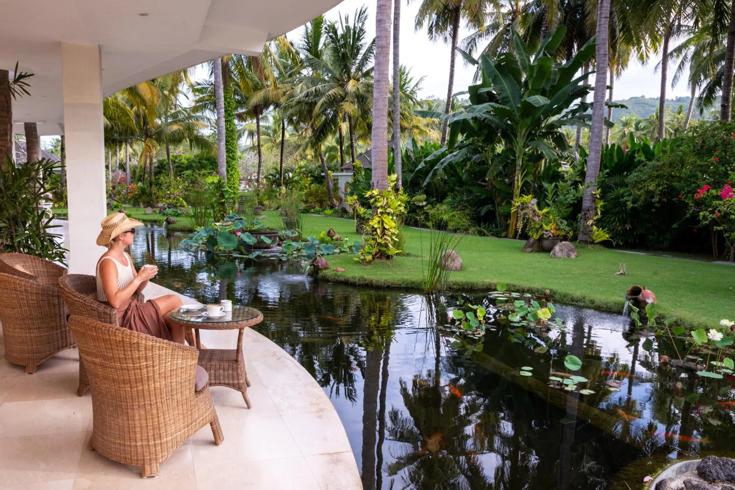 Garden view in Jivana Resort