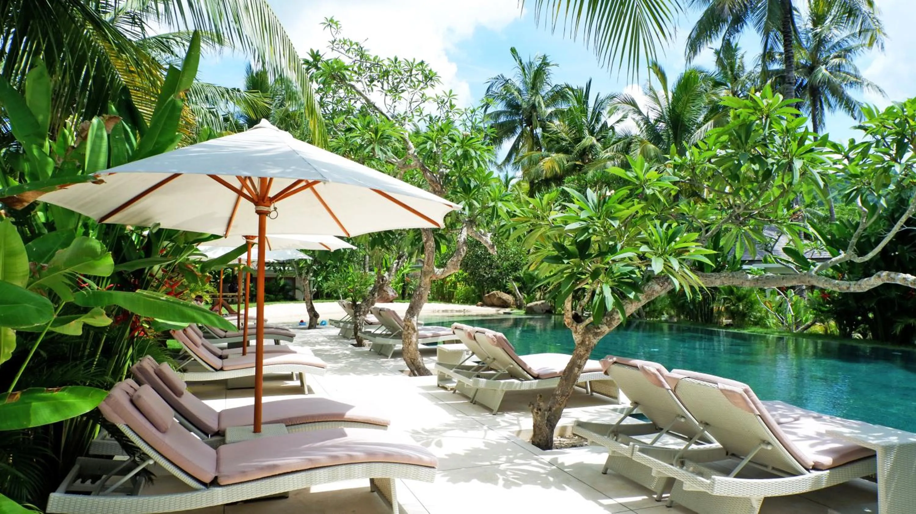 Pool view in Jivana Resort
