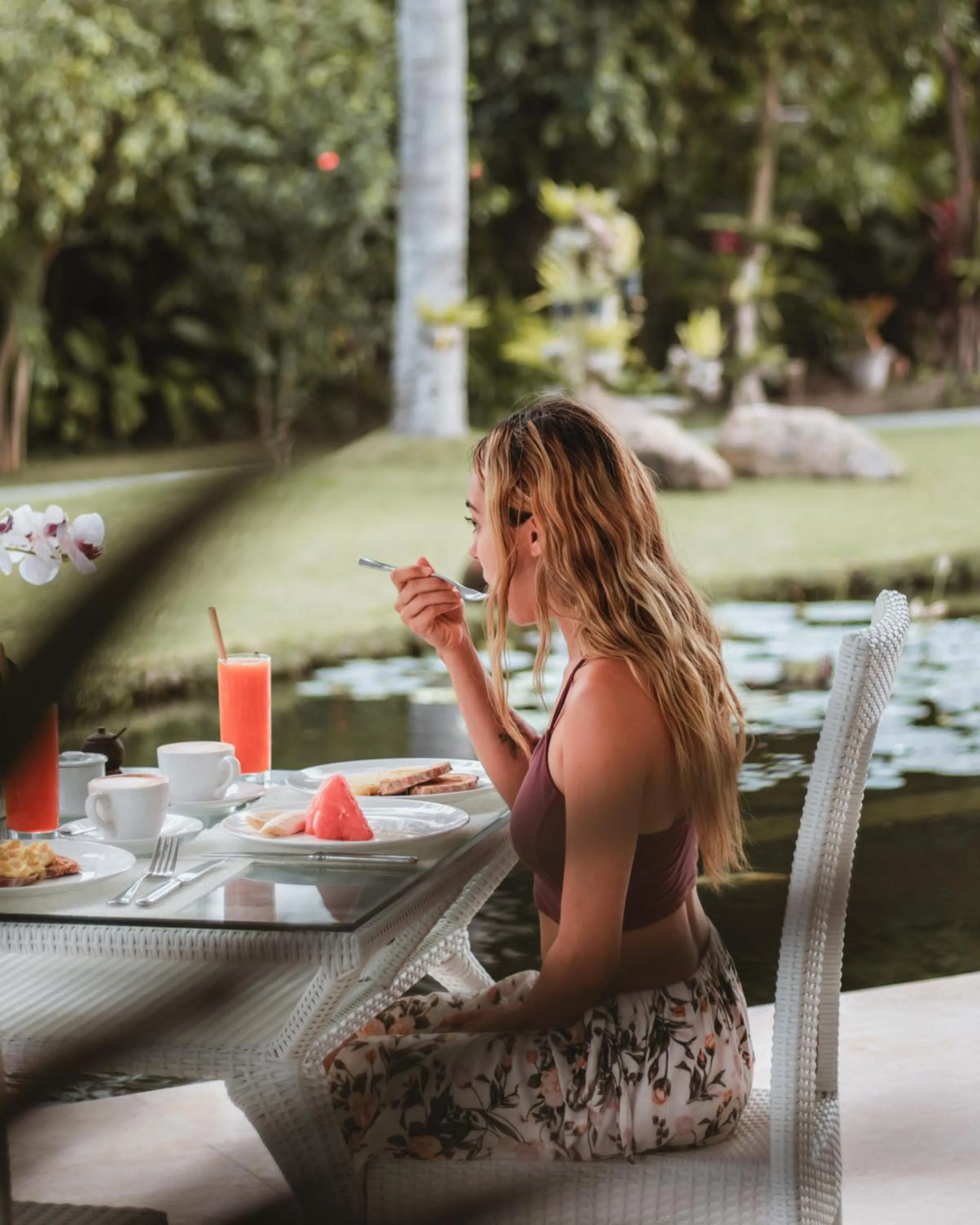 Food and drinks in Jivana Resort