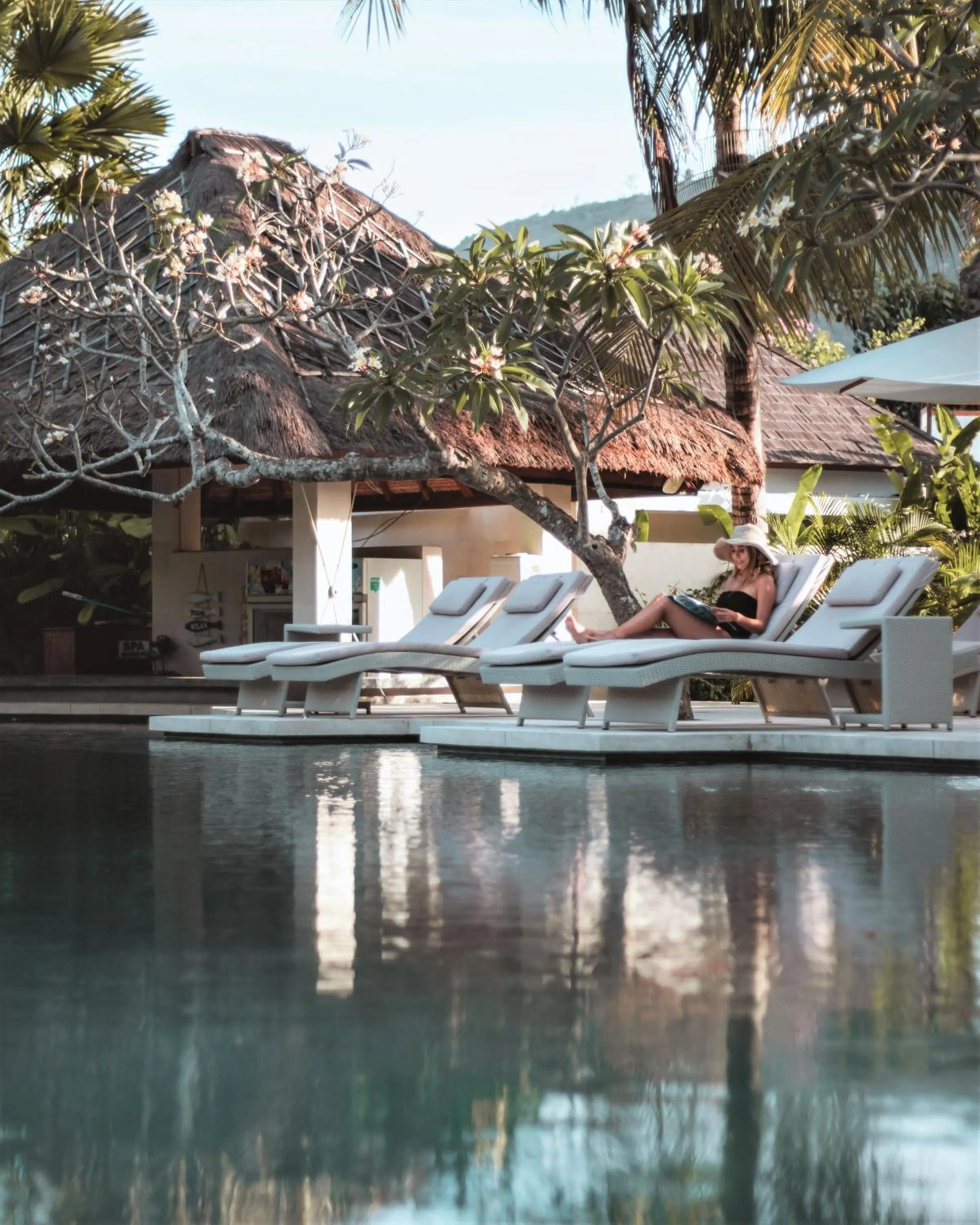 sunbed in Jivana Resort