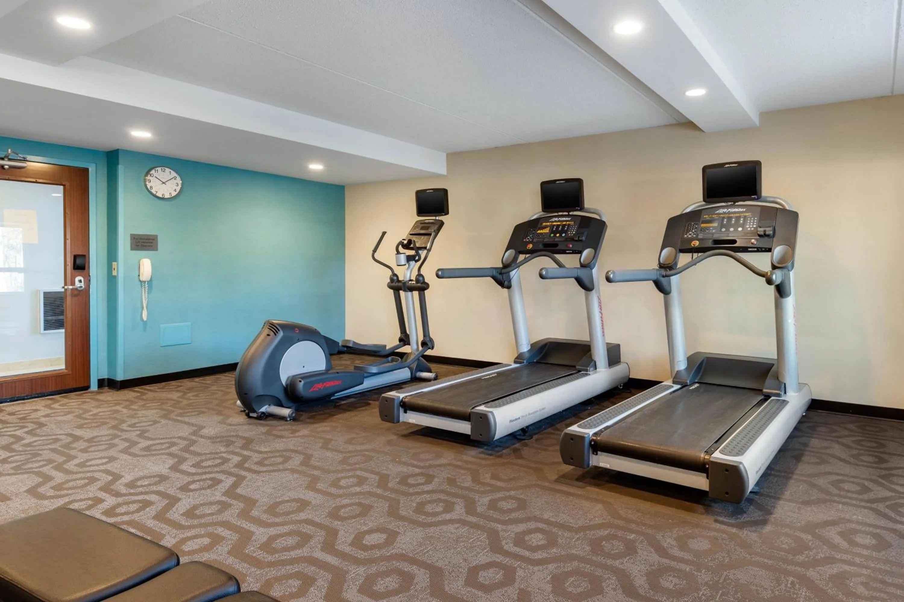 Fitness centre/facilities in Fairfield by Marriott Inn & Suites Portland Maine Airport