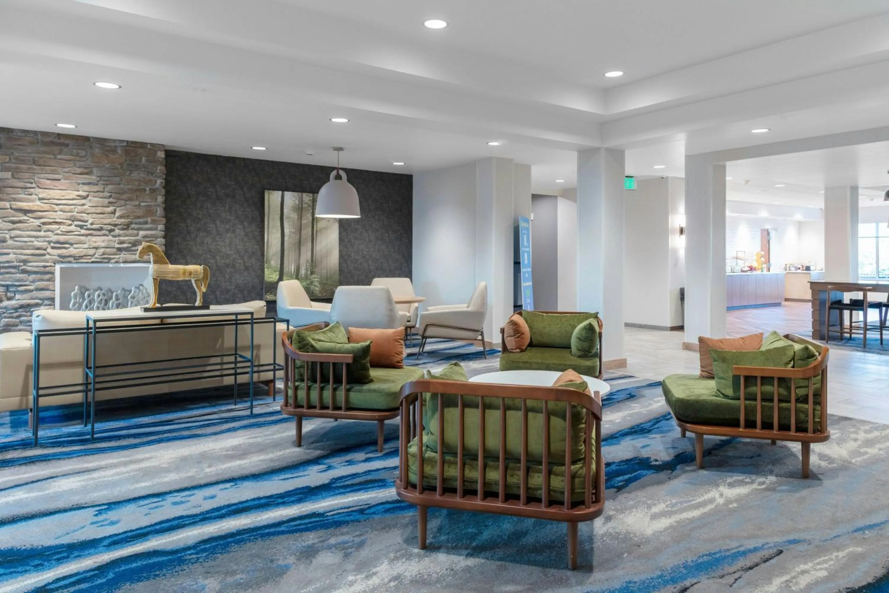 Lobby or reception in Fairfield Inn & Suites Rapid City