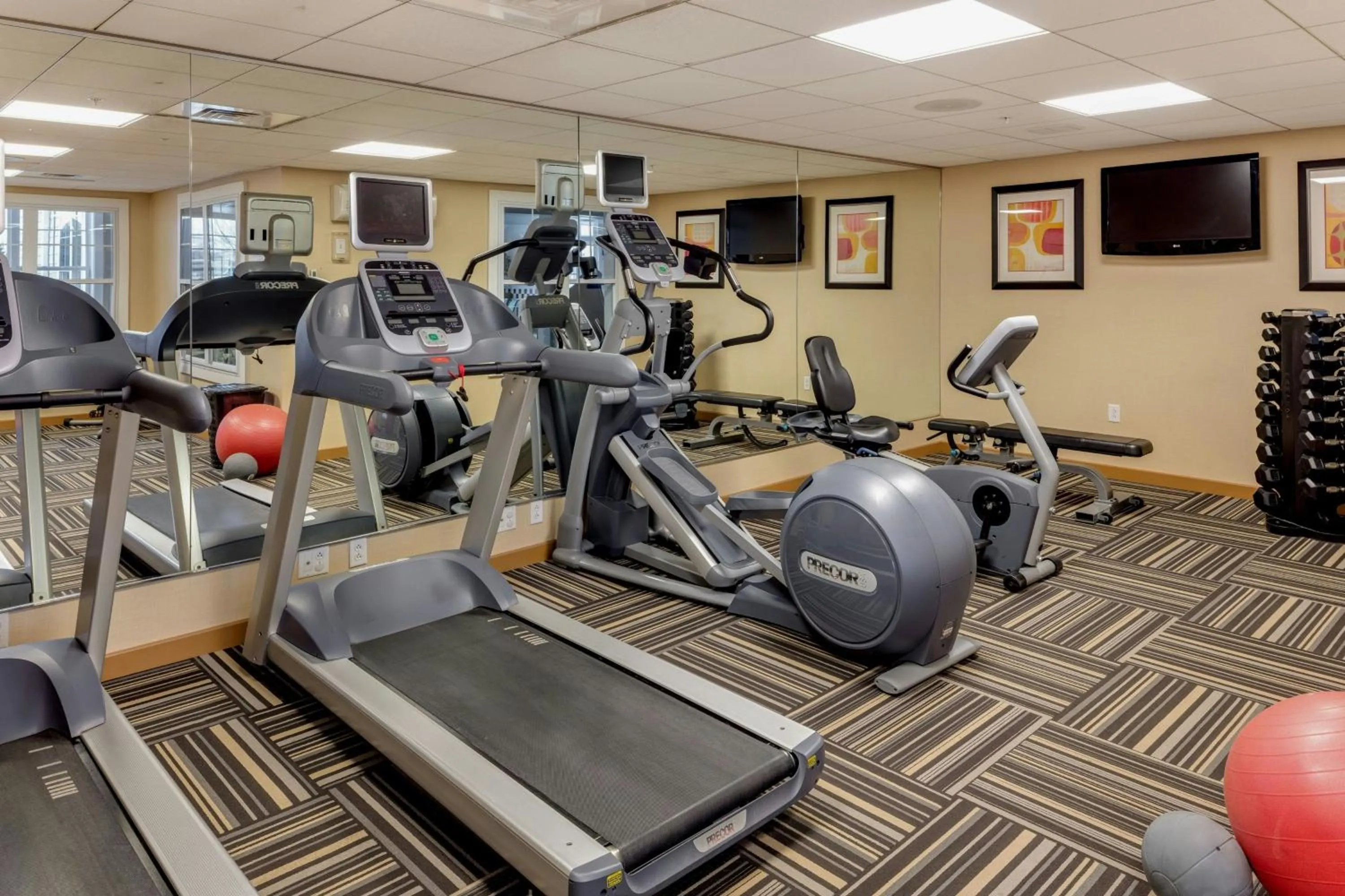 Fitness centre/facilities in Residence Inn by Marriott Auburn