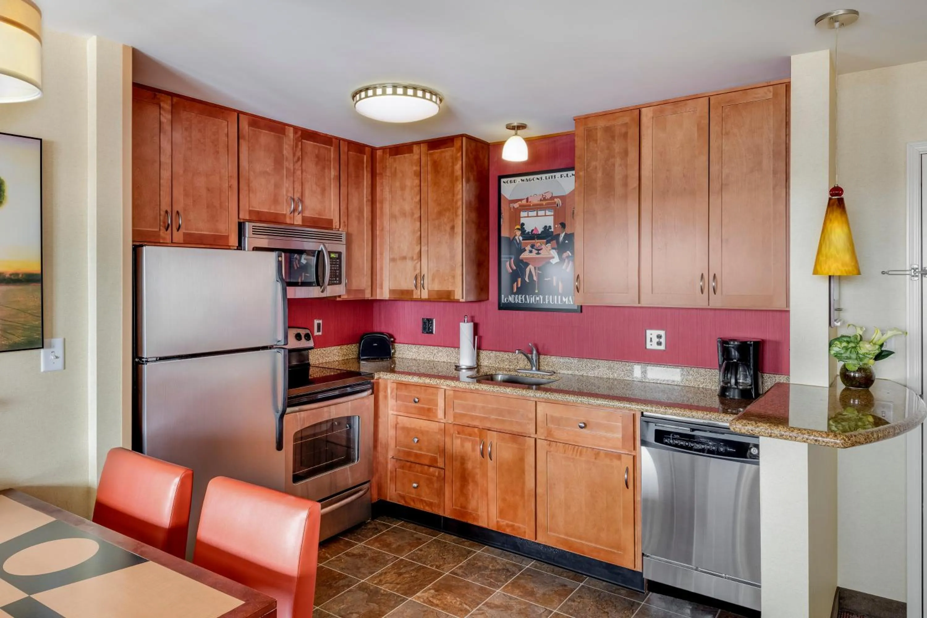 Kitchen or kitchenette in Residence Inn by Marriott Auburn