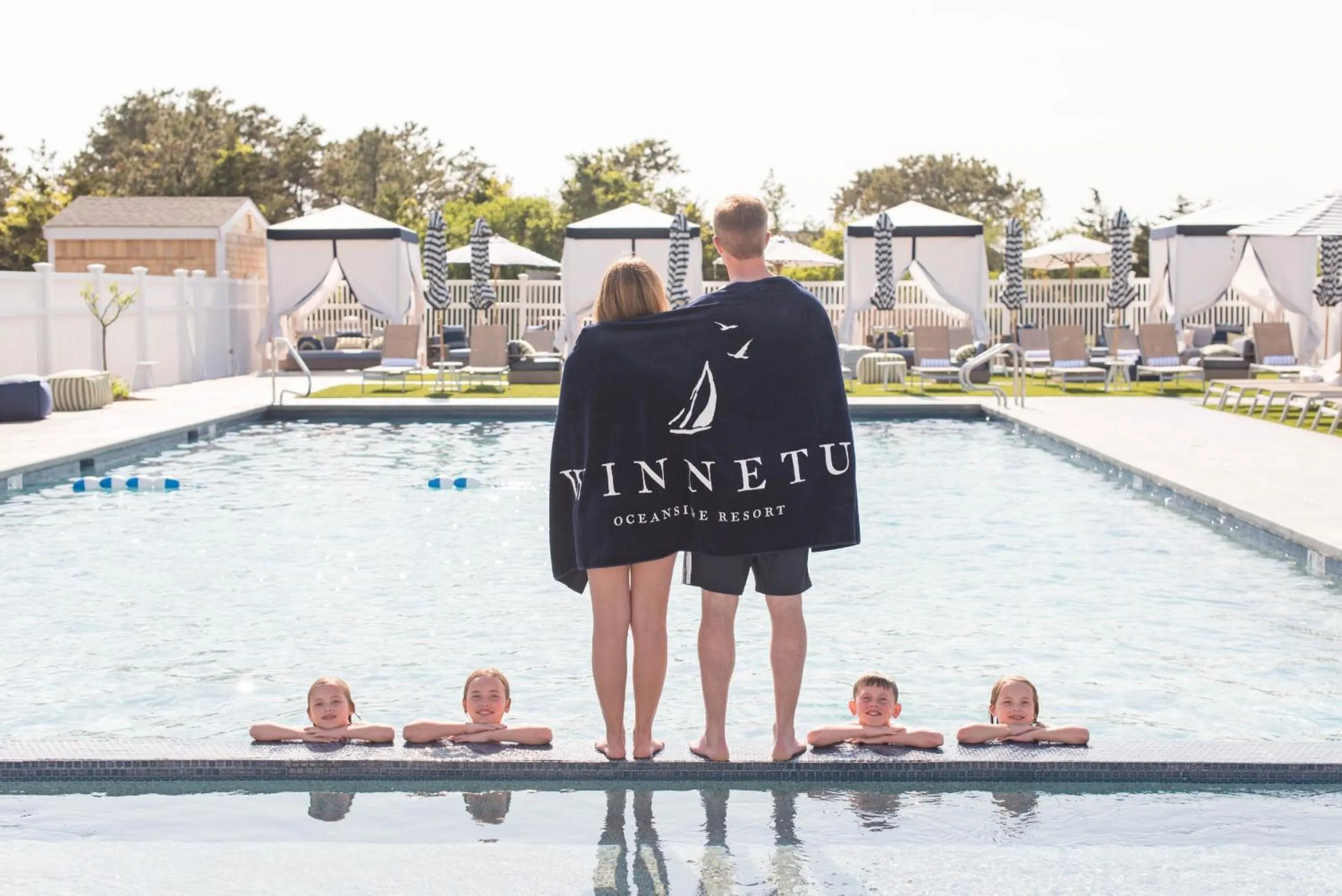 Swimming pool in Winnetu Oceanside Resort at South Beach