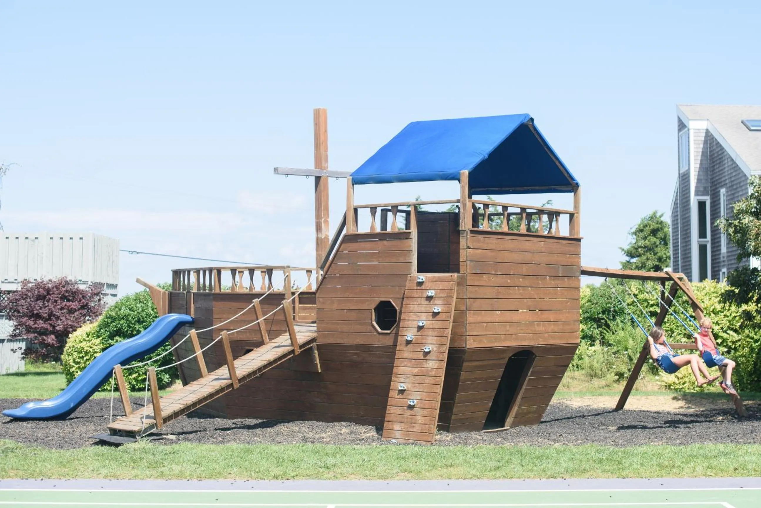 Children play ground in Winnetu Oceanside Resort at South Beach