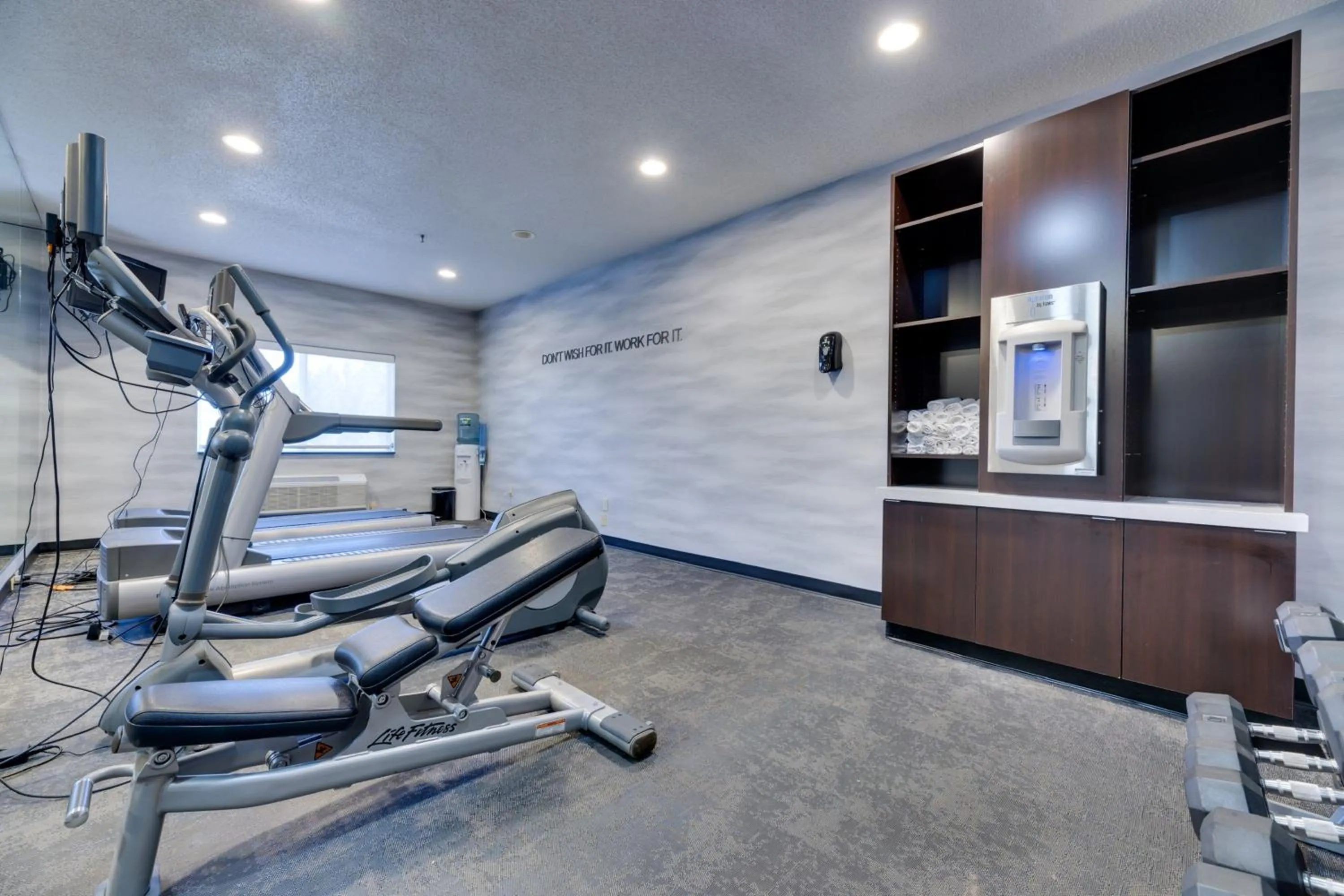 Fitness centre/facilities in Fairfield Inn & Suites by Marriott Spearfish
