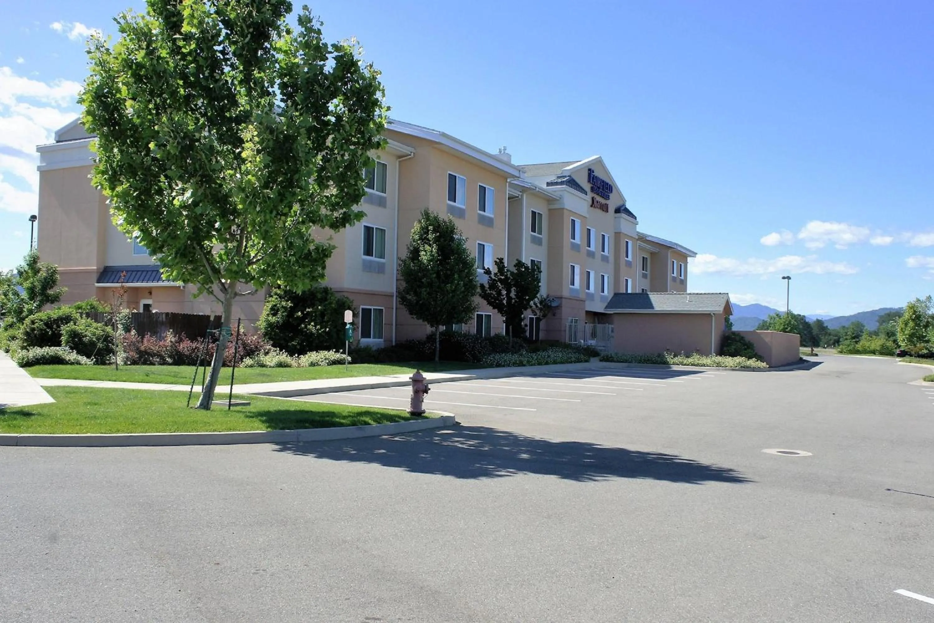 Property building in Fairfield Inn & Suites Redding