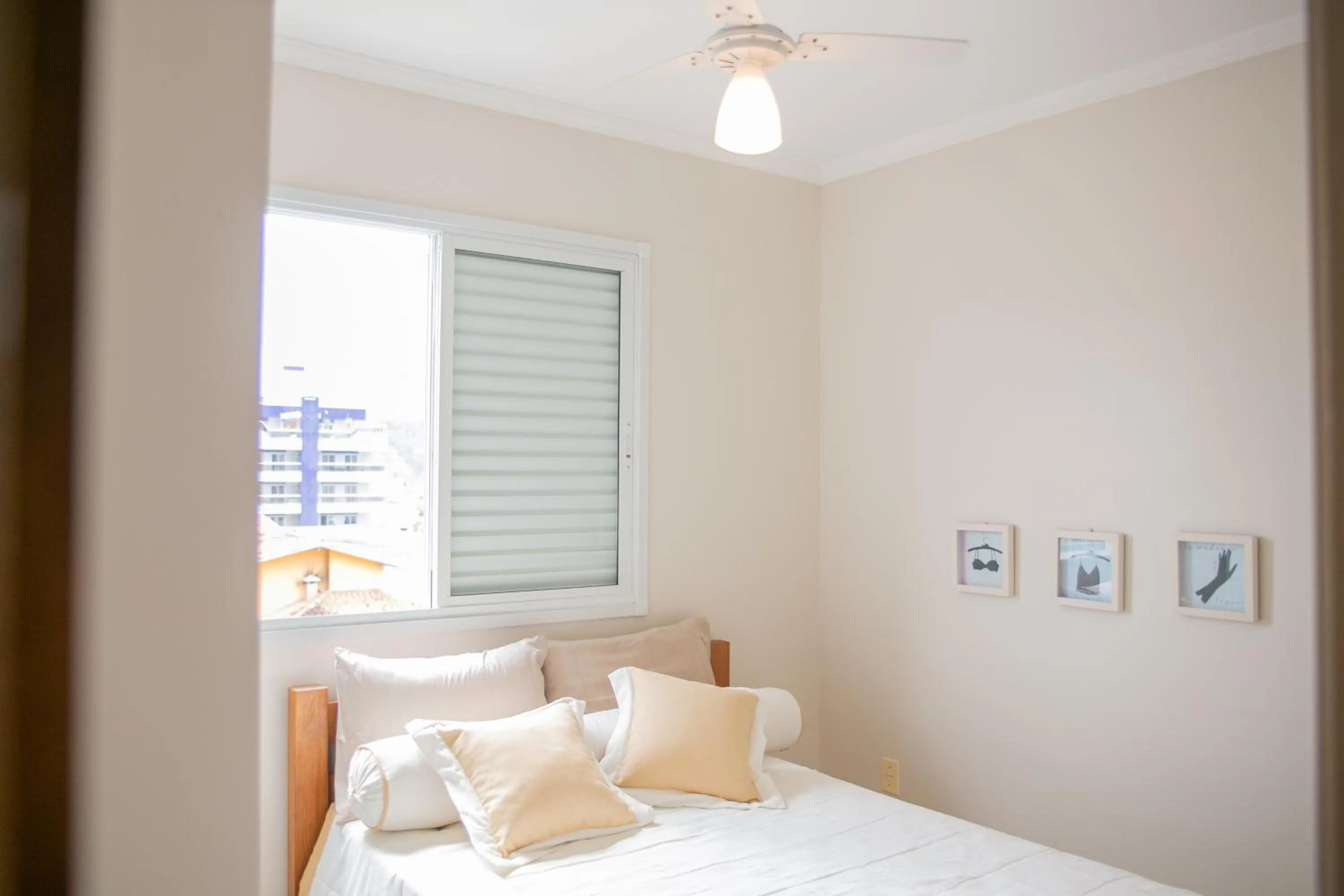 Bedroom, Bed in Paramar Praia Grande