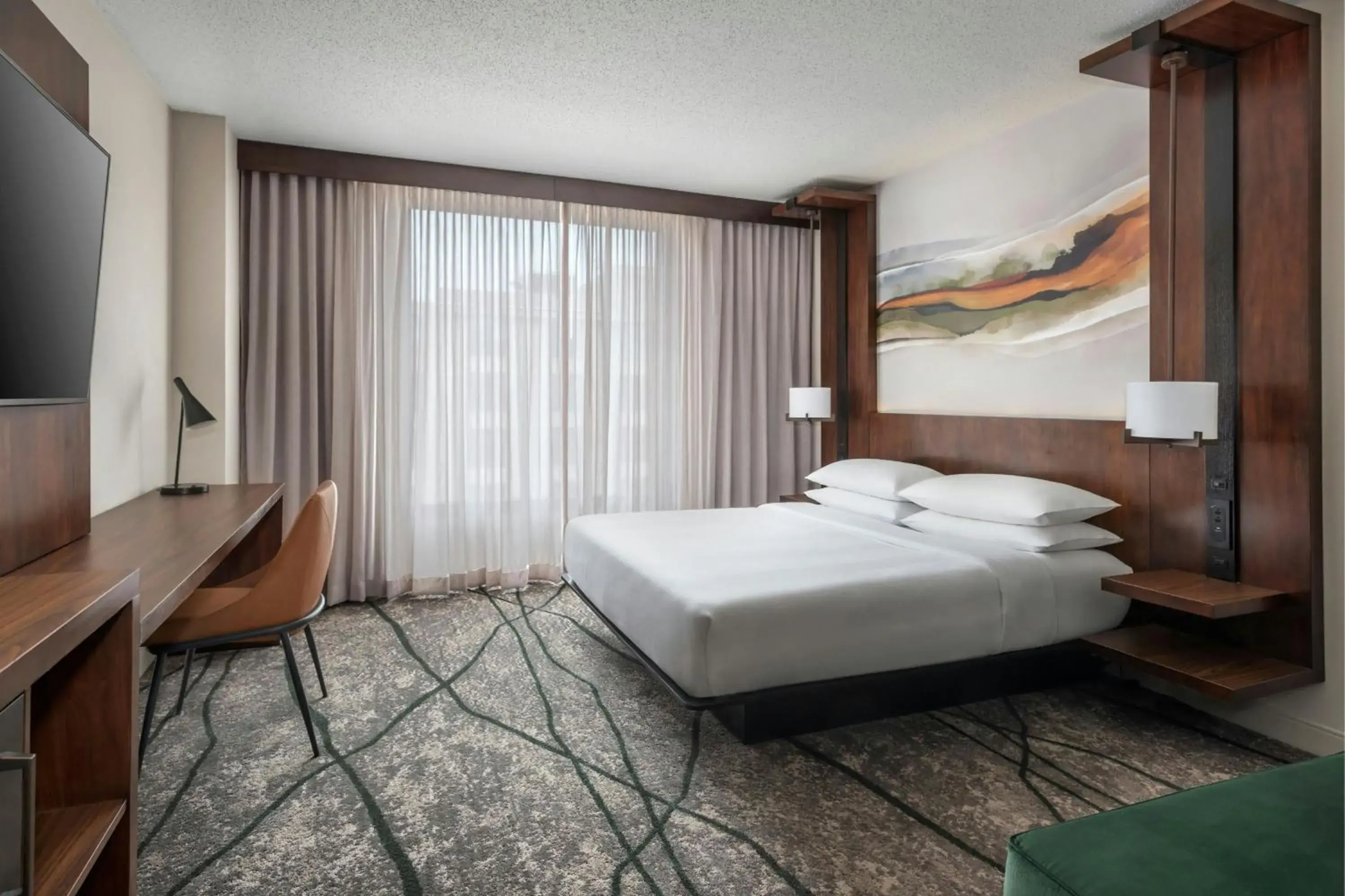 King Room with Adapted Tub - Mobility and Hearing Accessible in Richmond Marriott Short Pump King Room with Adapted Tub - Mobility and Hearing Accessible in Richmond Marriott Short Pump