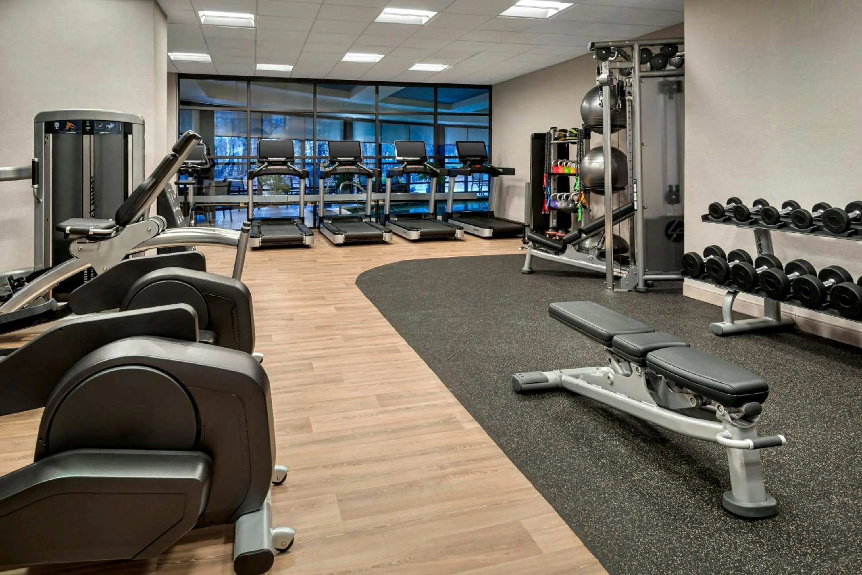 Fitness centre/facilities in Richmond Marriott Short Pump